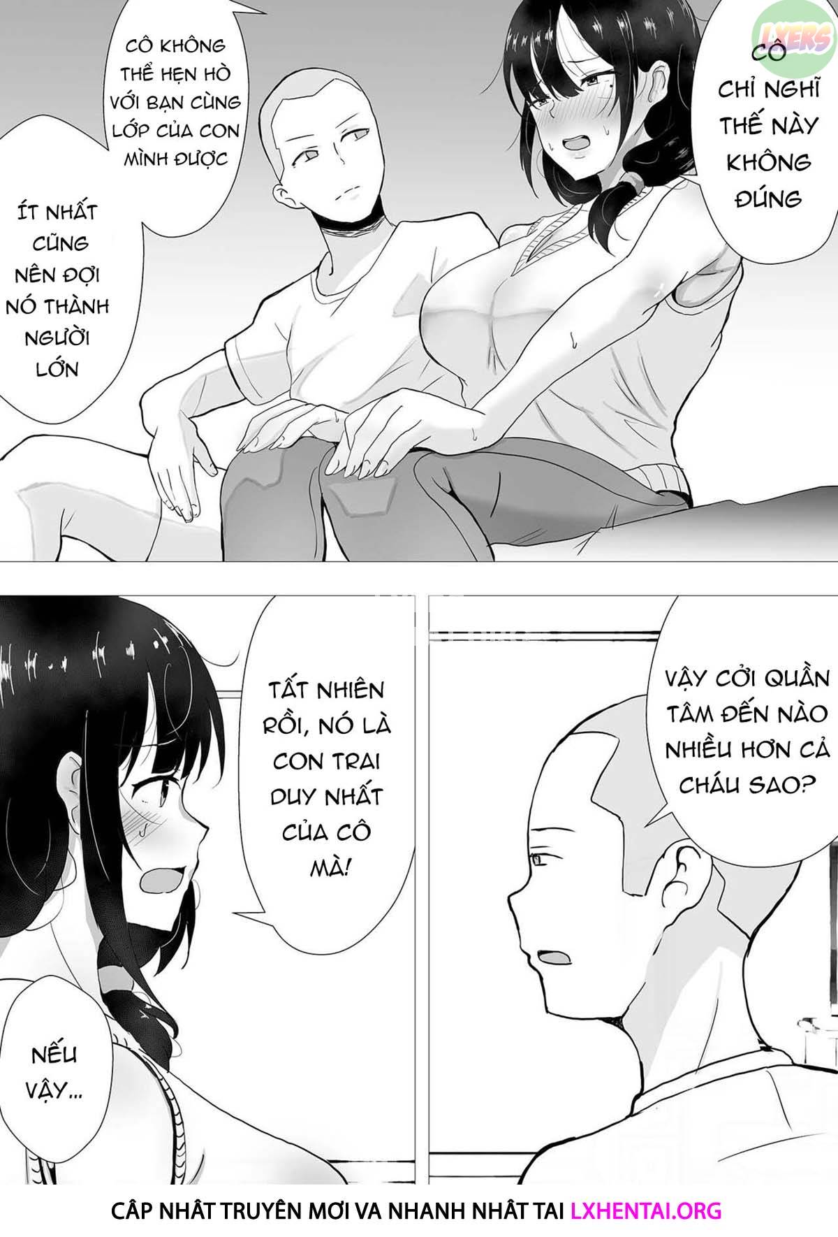 Mẹ tôi là bạn gái của thằng bạn tôi Chap 02 - Page 10