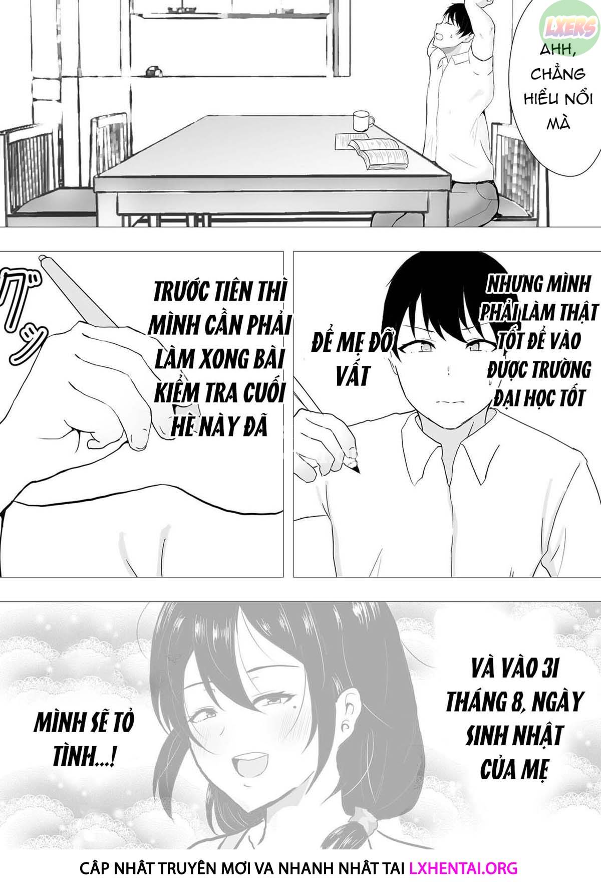 Mẹ tôi là bạn gái của thằng bạn tôi Chap 02 - Page 13