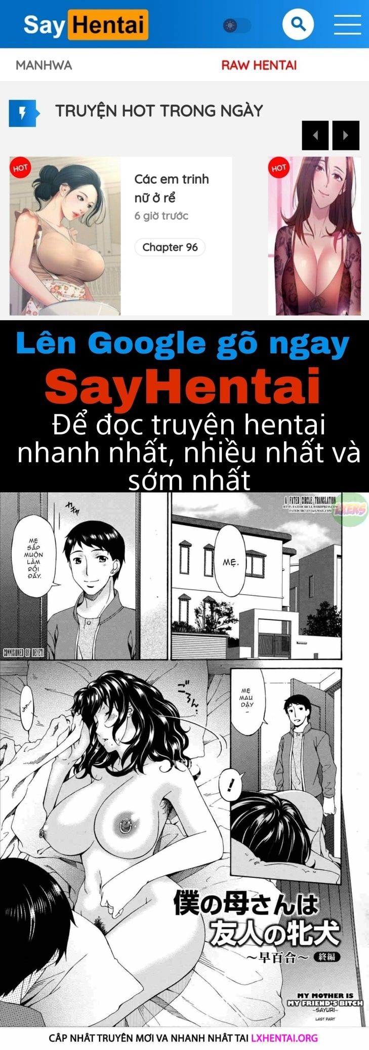 Mẹ Tôi Là Nô Lệ Của Thằng Bạn Tôi Chapter 6 - Page 1