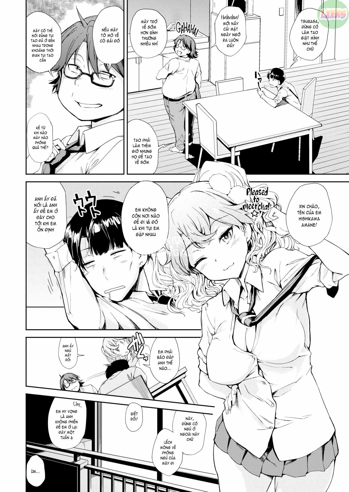 Mienai Tokoro de Chapter 4 - Page 6