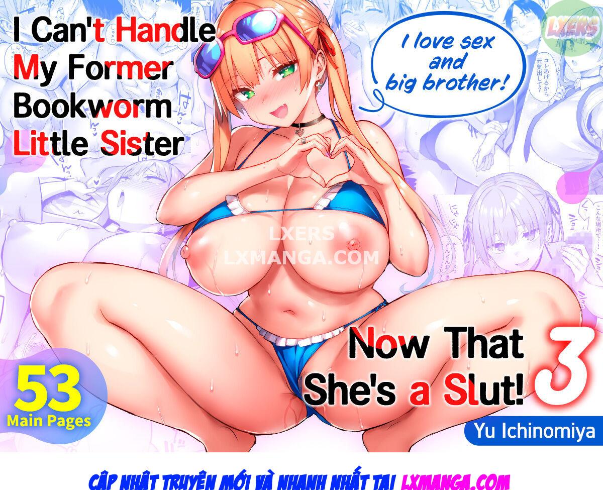 Moto InCha no Kyonyuu Yariman Imouto ga Erosugite, Onii-chan wa Mou Chapter 3 END - Page 4