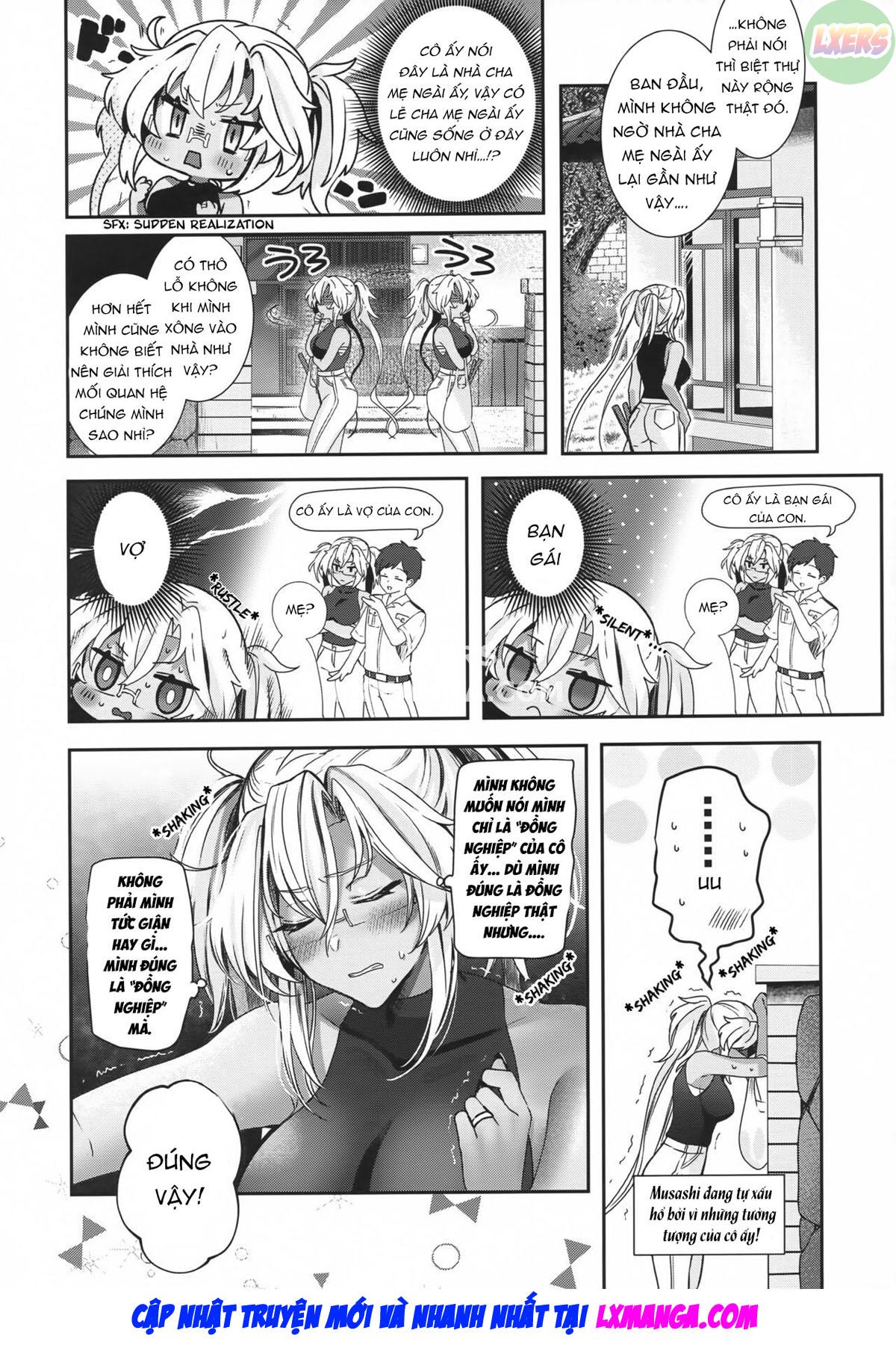 Musashi-san no Yoru Jijou Anata no Ai Kagi Hen Oneshot - Page 8