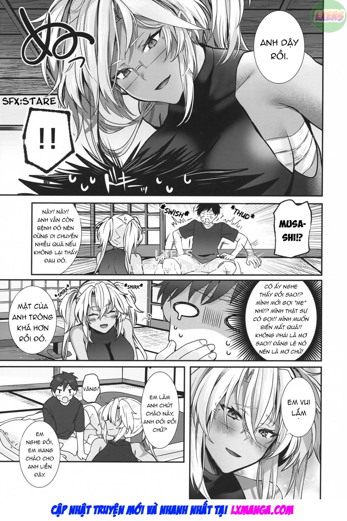 Musashi-san no Yoru Jijou Anata no Ai Kagi Hen Oneshot - Page 17