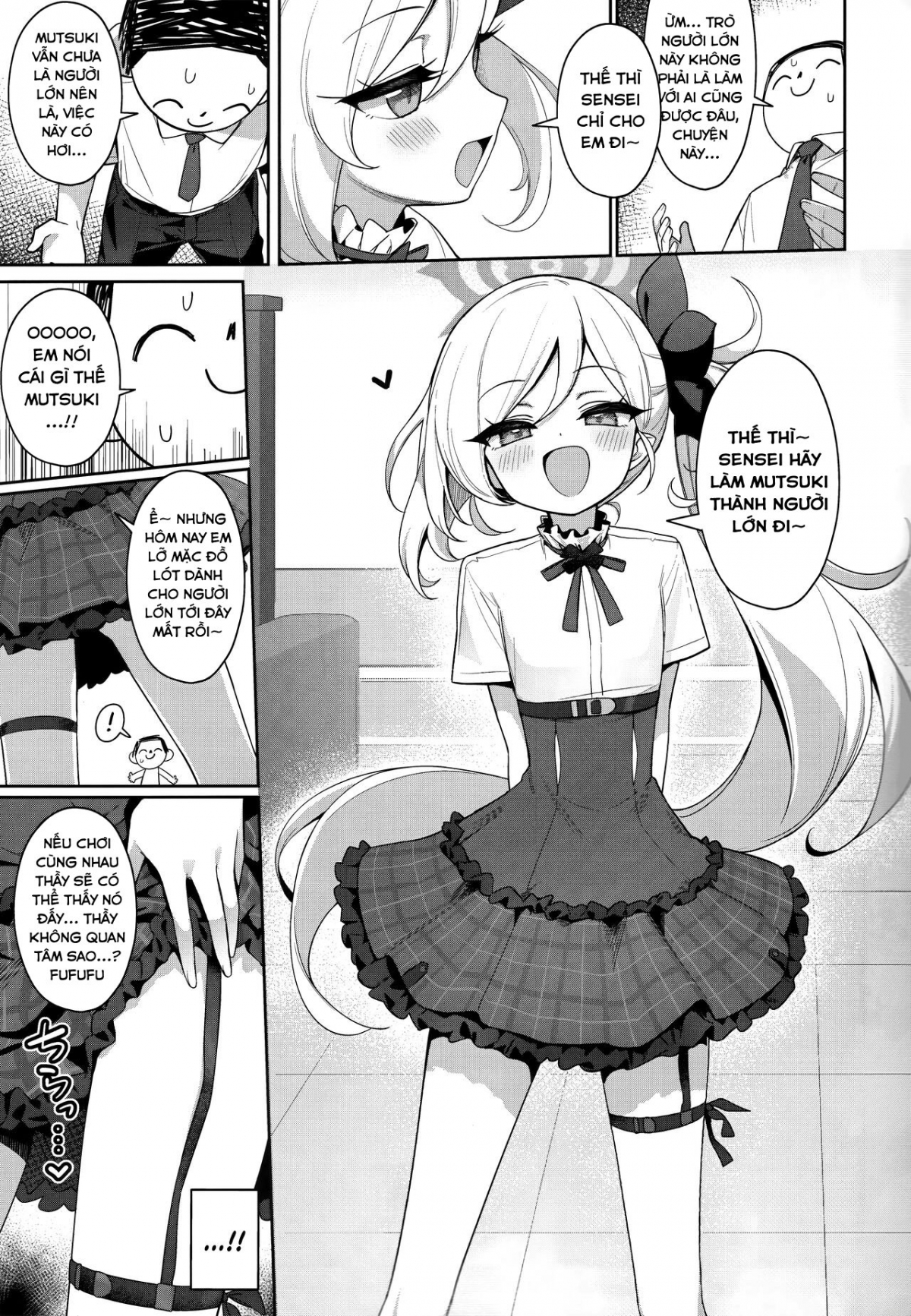 Mutsuki wa Otona no Asobi ga Shitai Oneshot - Page 8