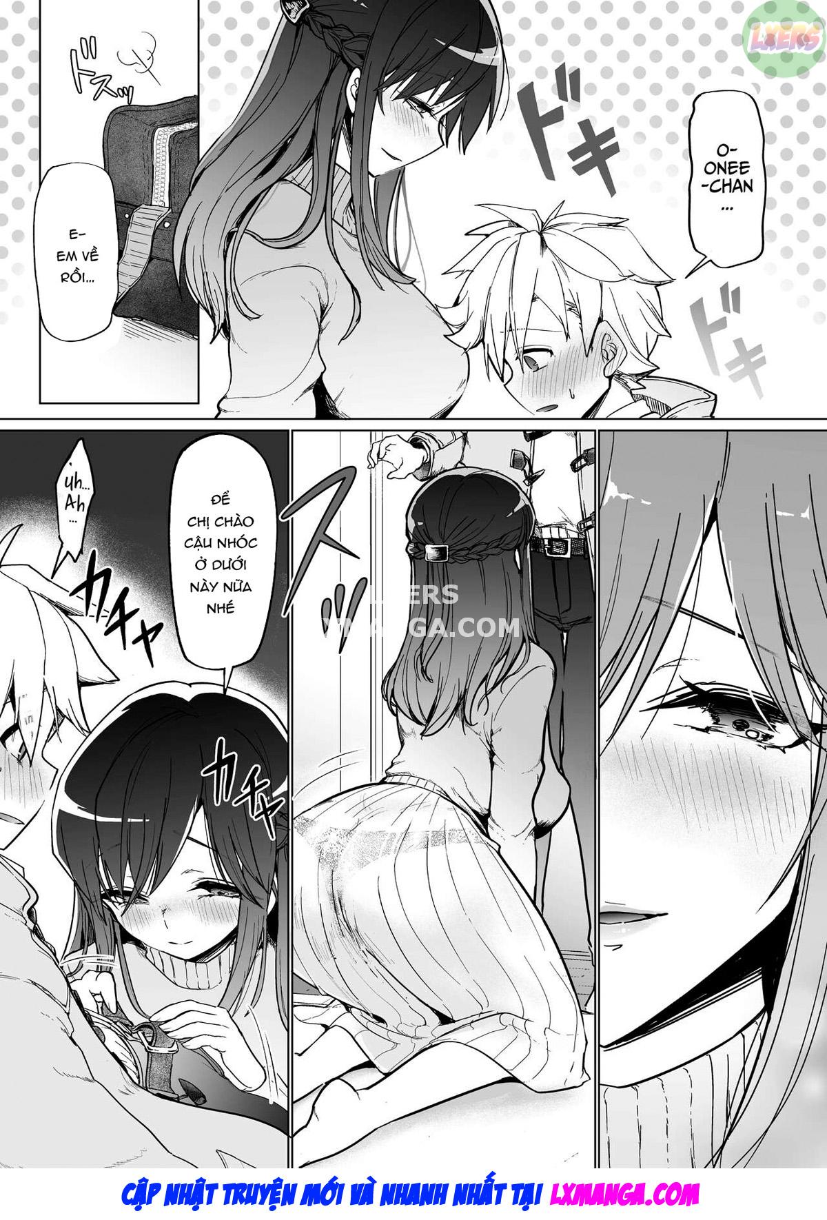 My Big Sister's Semen Server Oneshot - Page 6