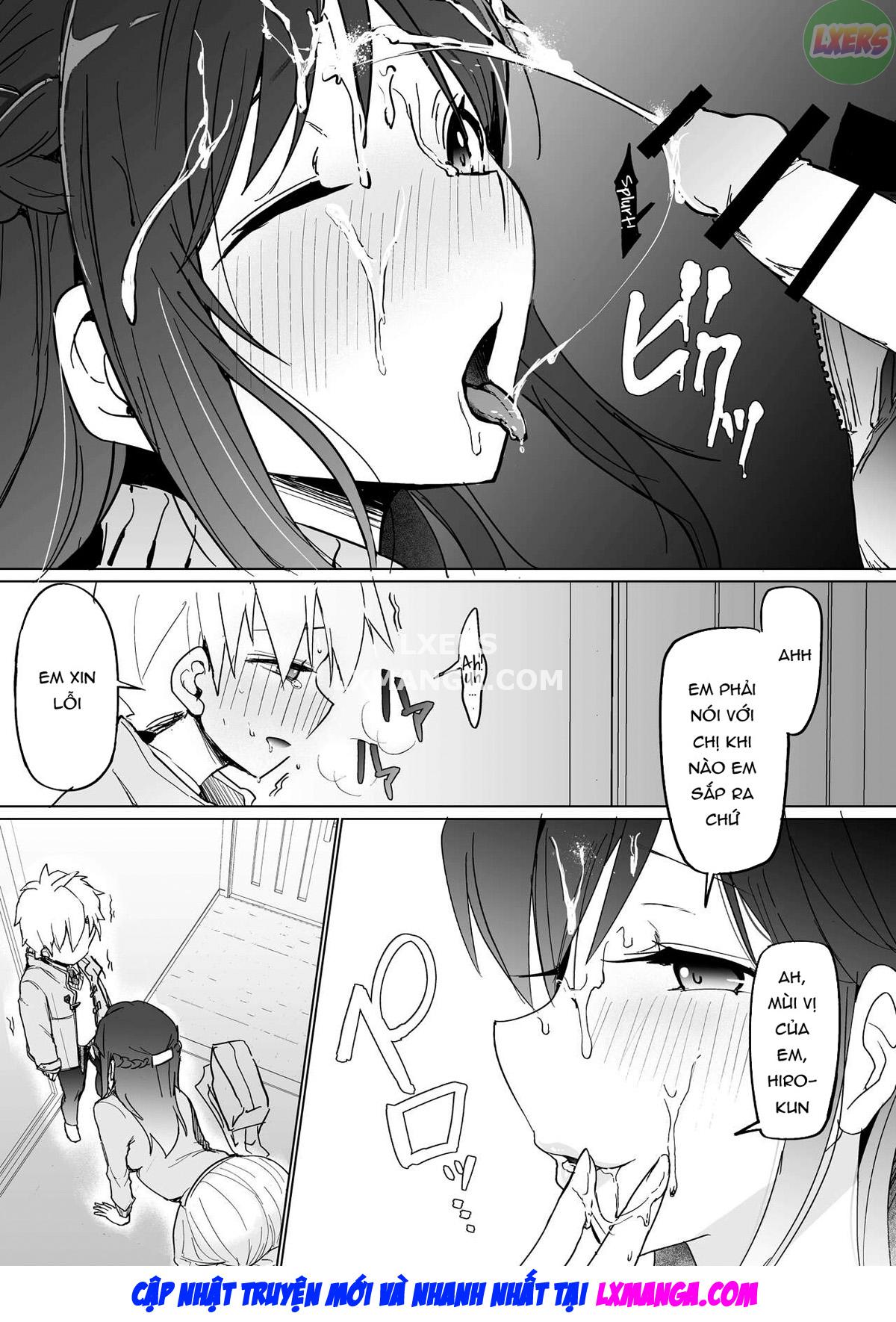 My Big Sister's Semen Server Oneshot - Page 17