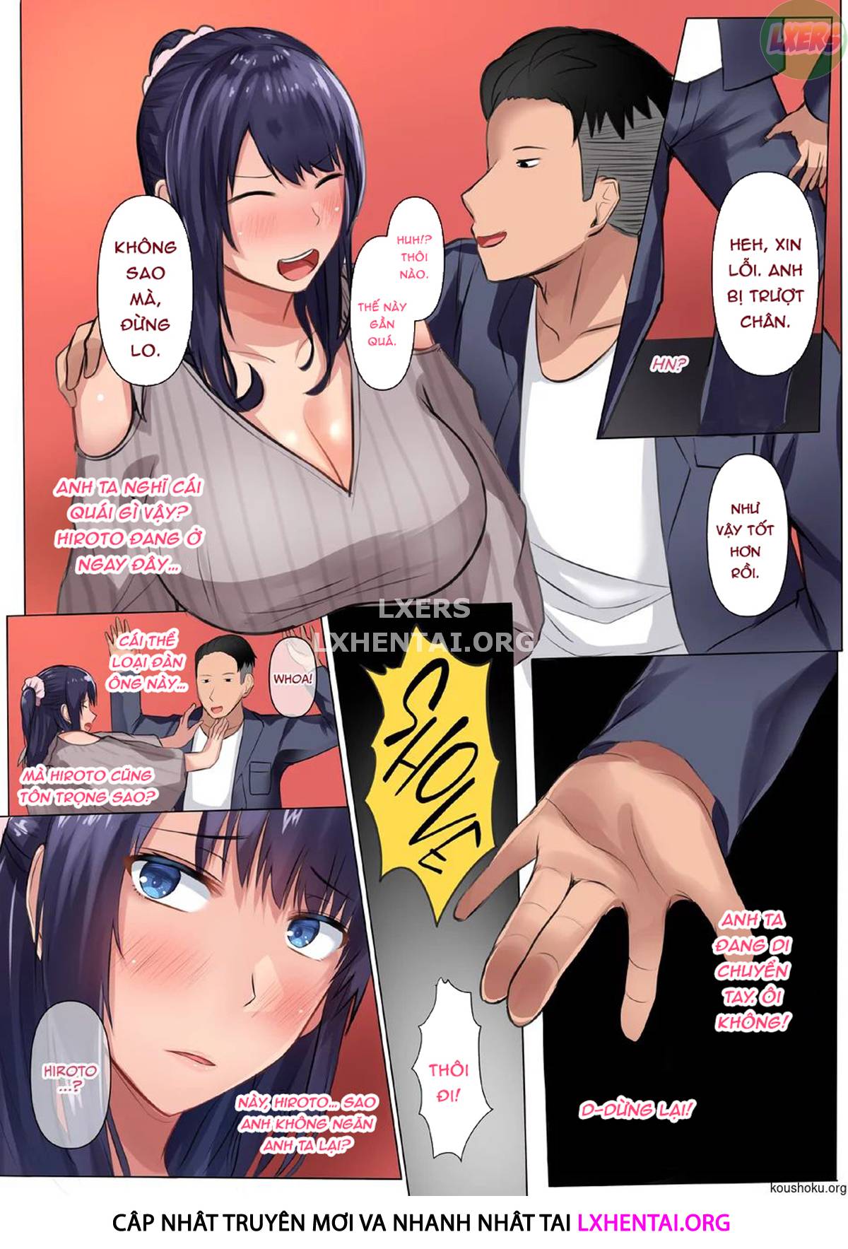 My Childhood Sweetheart Was Ensnared by an Upperclassman's Huge Cock Chap 1 - Page 17