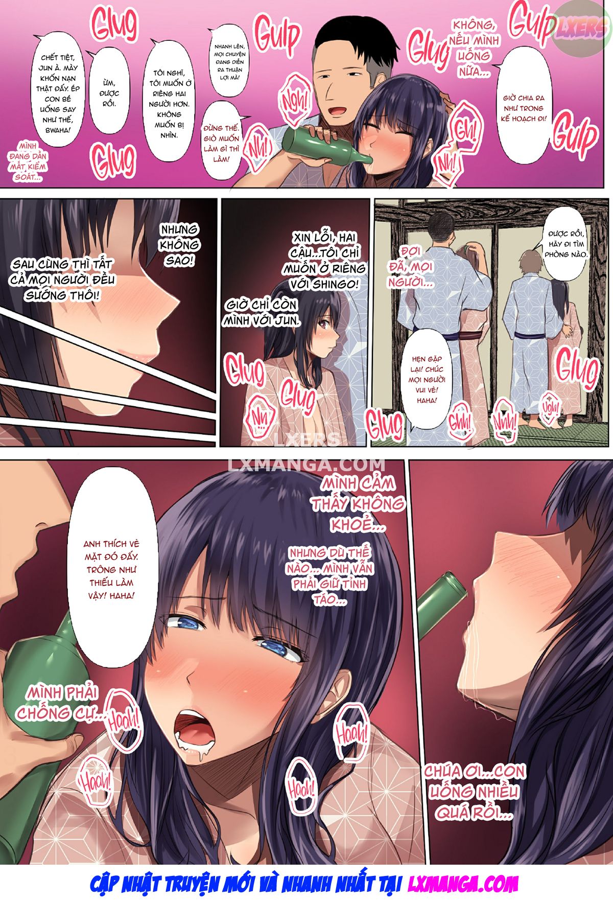 My Childhood Sweetheart Was Ensnared by an Upperclassman's Huge Cock Chap 2 - [END] - Page 22