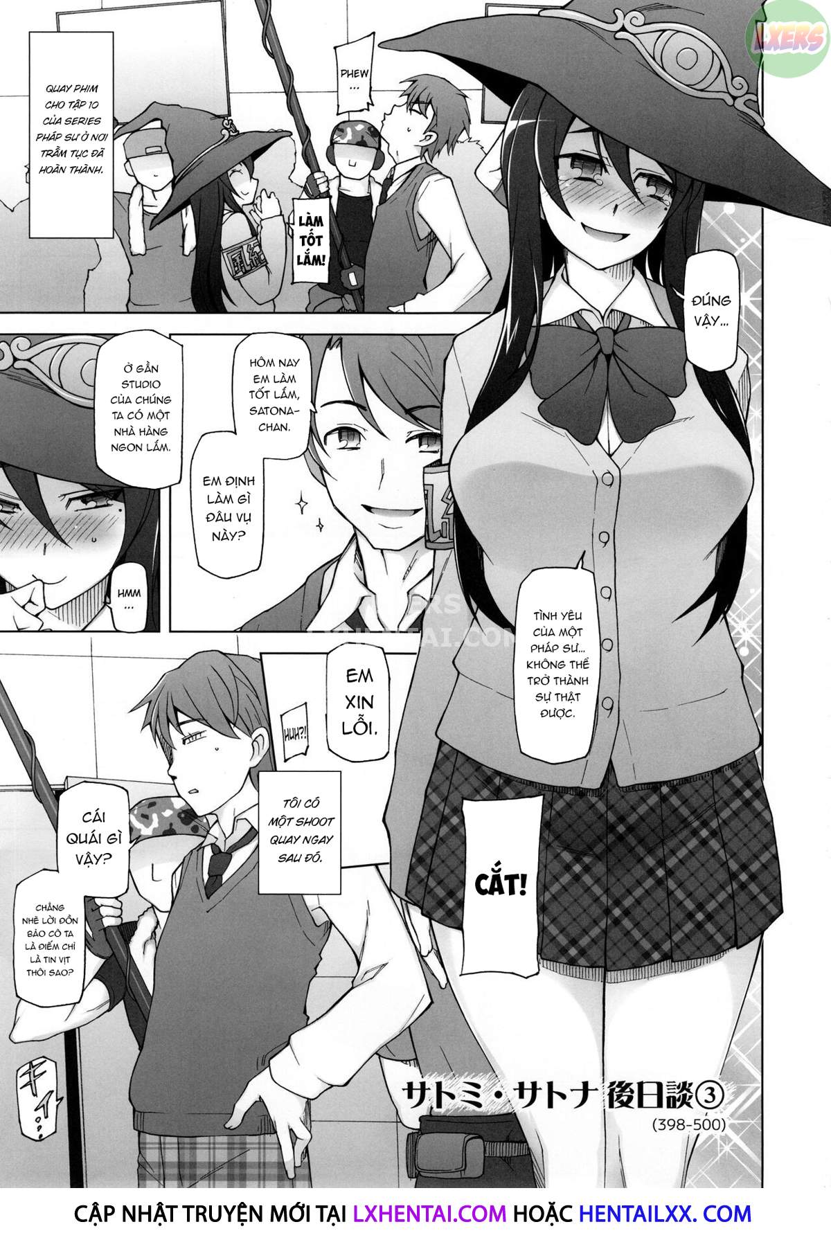 My Famous Girlfriend... Is An AV Pornstar Behind My Back: SatomixSatona The Sequel Chapter 3 - Page 6