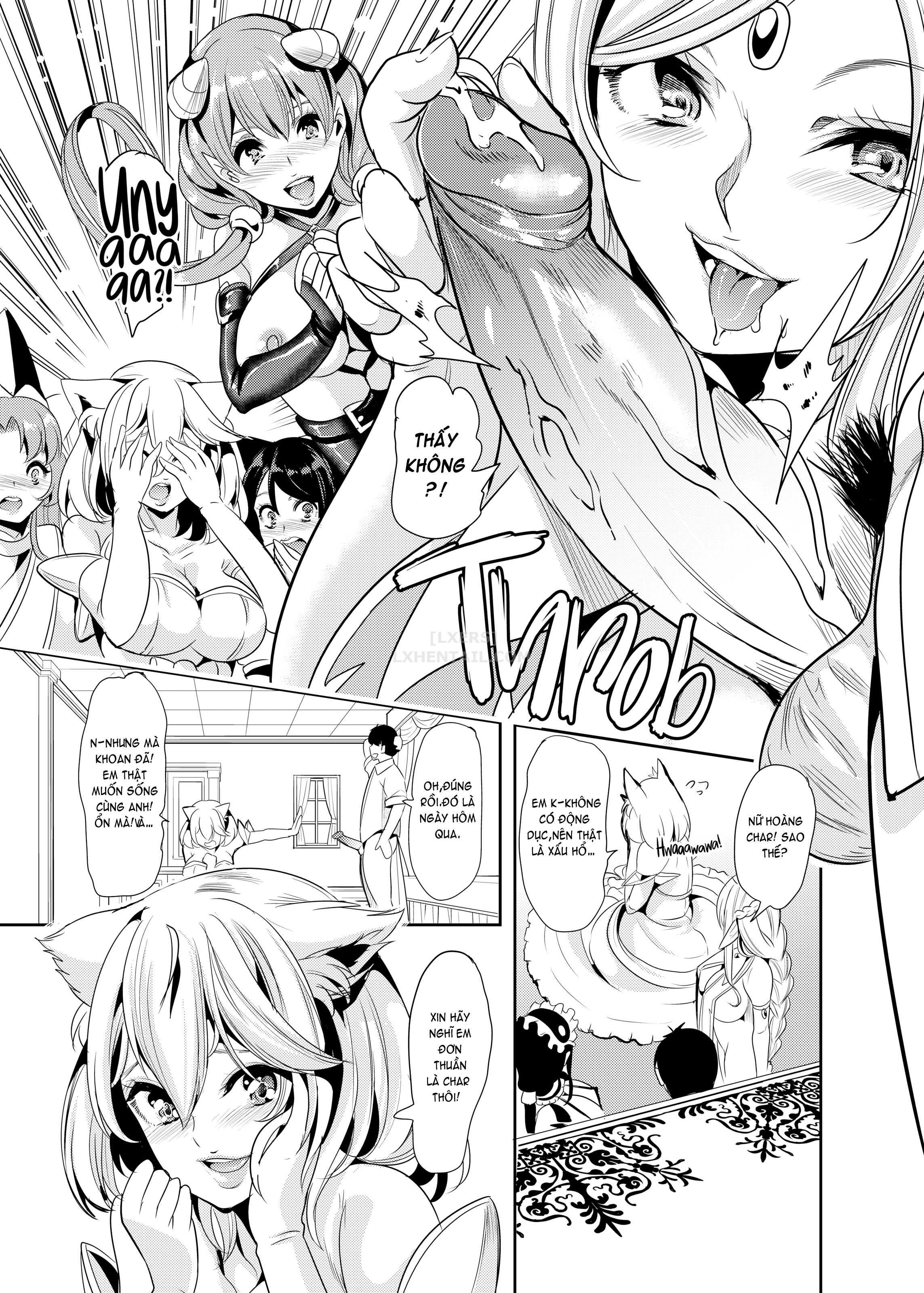 My Harem in Another World Chap 4 - Eight-Way Huge Cat Orgy! - Page 14