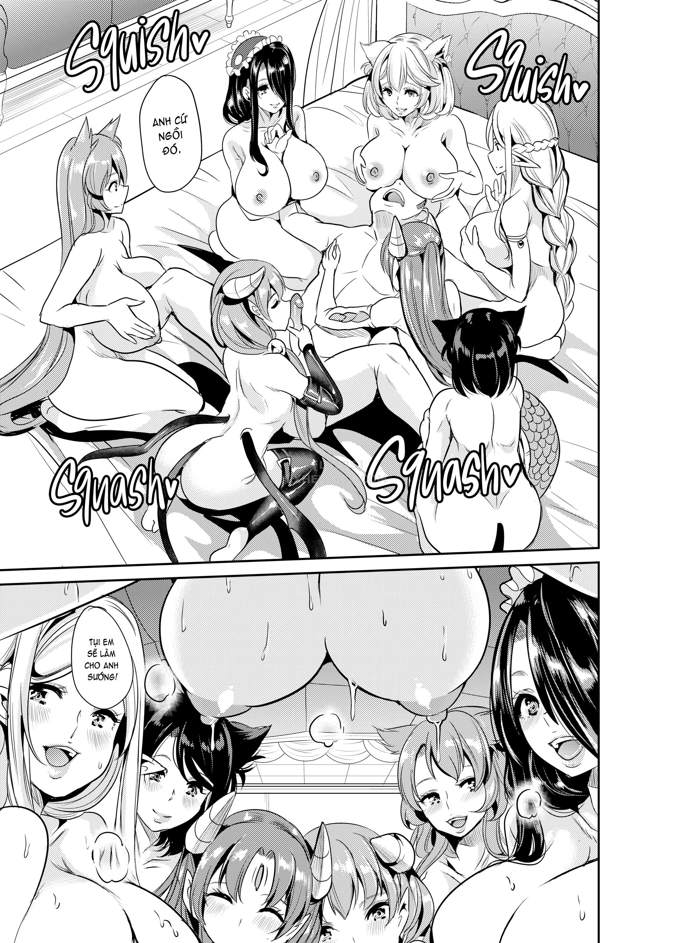 My Harem in Another World Chap 4 - Eight-Way Huge Cat Orgy! - Page 23