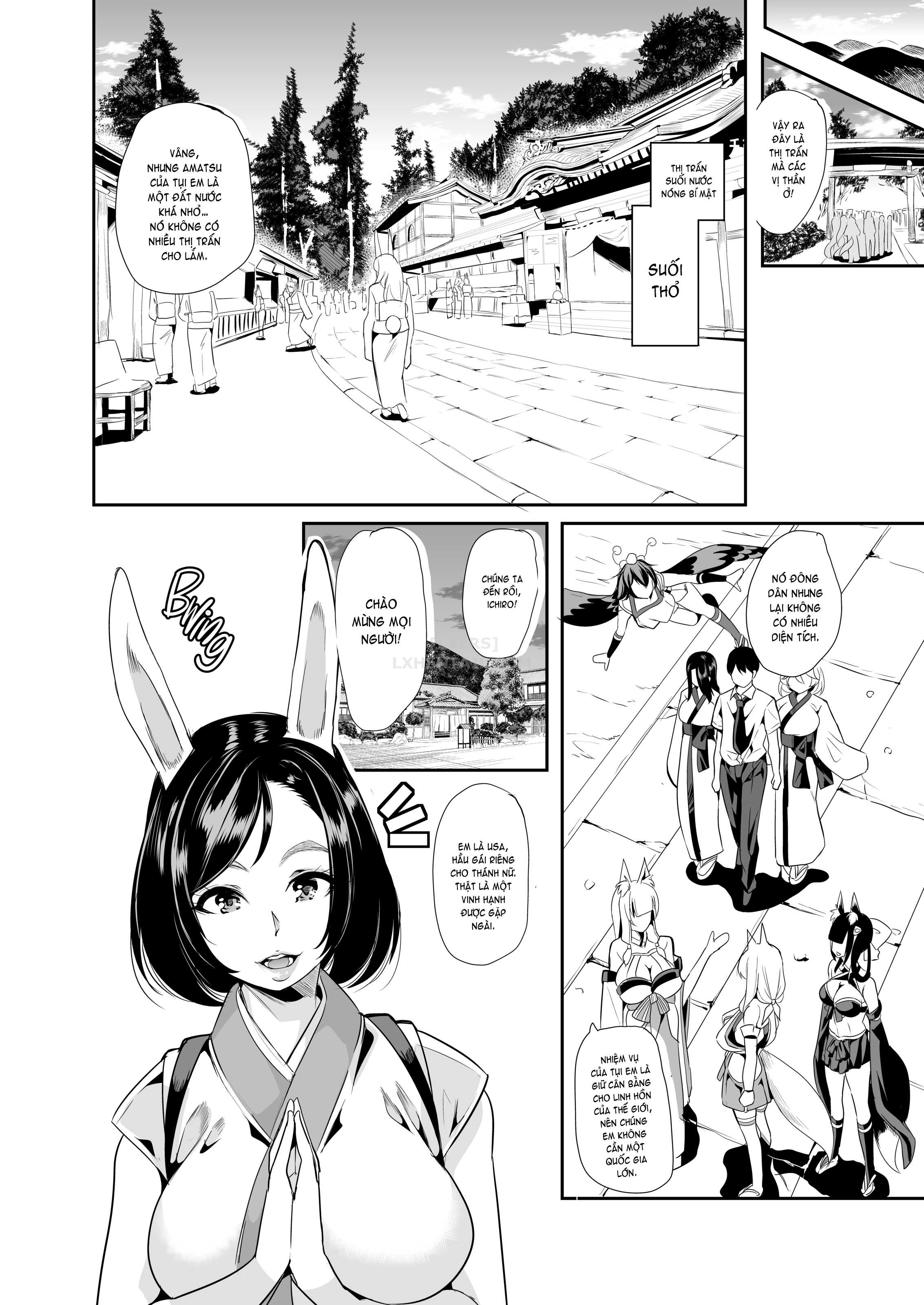 My Harem in Another World Chap 6 - Hot, Steamy Bath! Fluffy ❤️ Fucking - Page 10