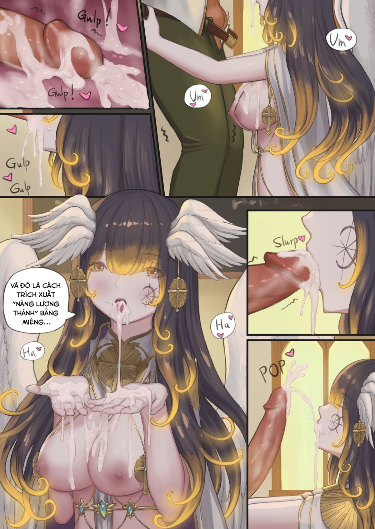 My Holy Magic Teacher Wants My Cum! Oneshot - Page 12