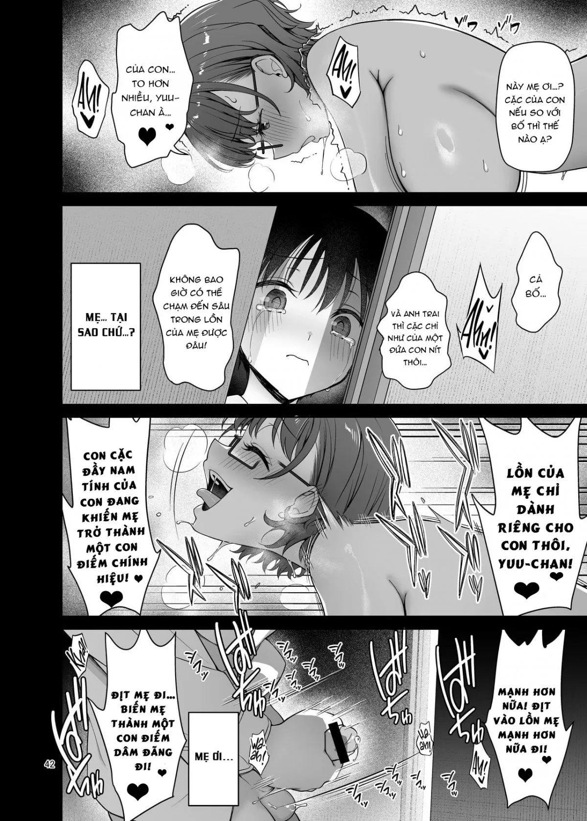 My Mom Turns Into a Slut for My Little Brother, and Him Alone Oneshot - Page 42