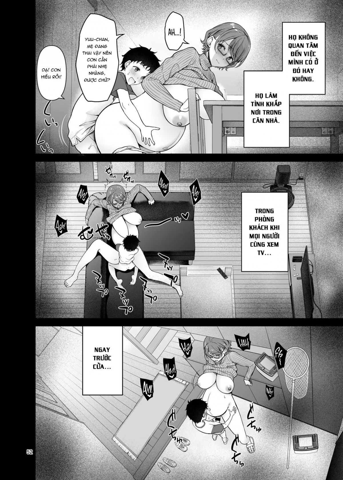 My Mom Turns Into a Slut for My Little Brother, and Him Alone Oneshot - Page 52