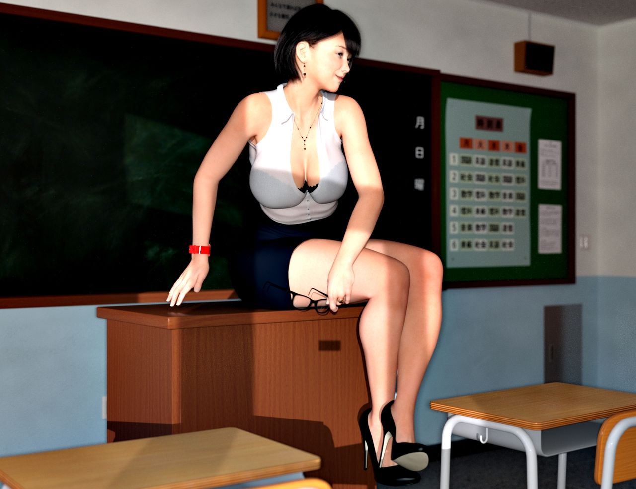 My Teacher Wife Naughty Private Lessons Chapter 1 - Page 8