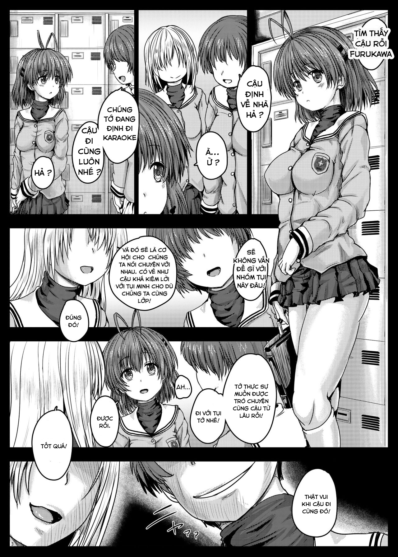 Nagisa Gang Bang Record Oneshot - Page 4