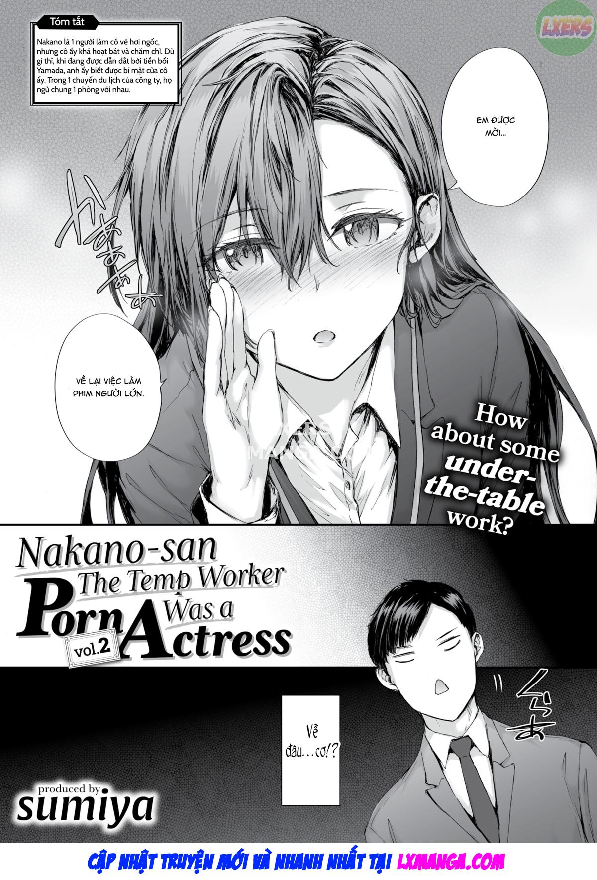 Nakano-san the Temp Worker Was a Porn Actress Chapter 2 END - Page 6