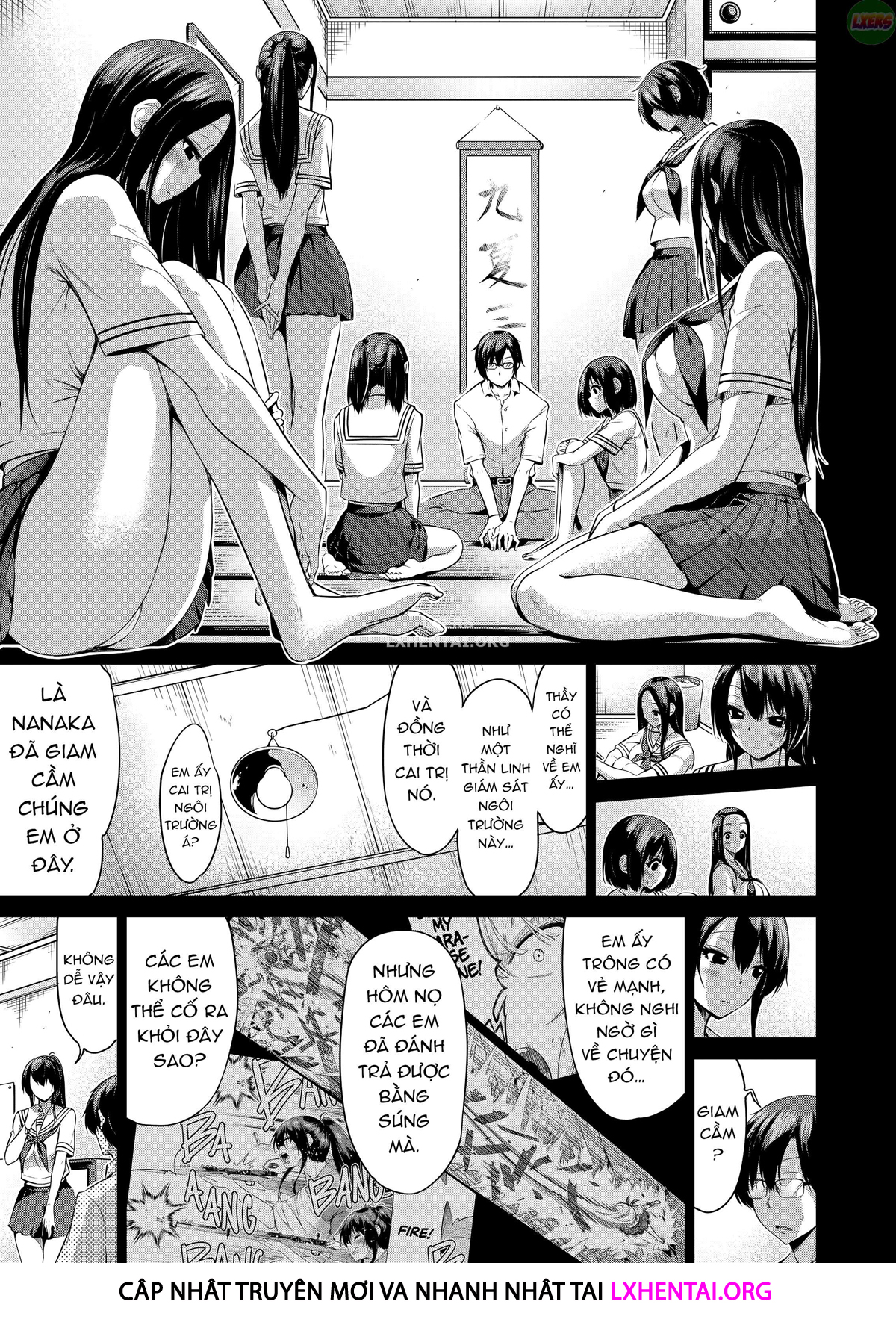 Nanaka no Rakuen ~Inaka no Gakkou de Bishoujo Harem Chap 4: Playing Doctor - Page 46