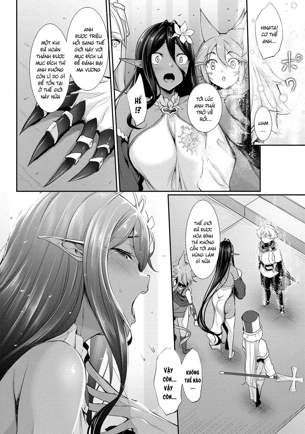 Nàng Dark Elf Tự Cao Vì Tôi Mà Đến Thế Giới Khác Chap 03 - Page 36