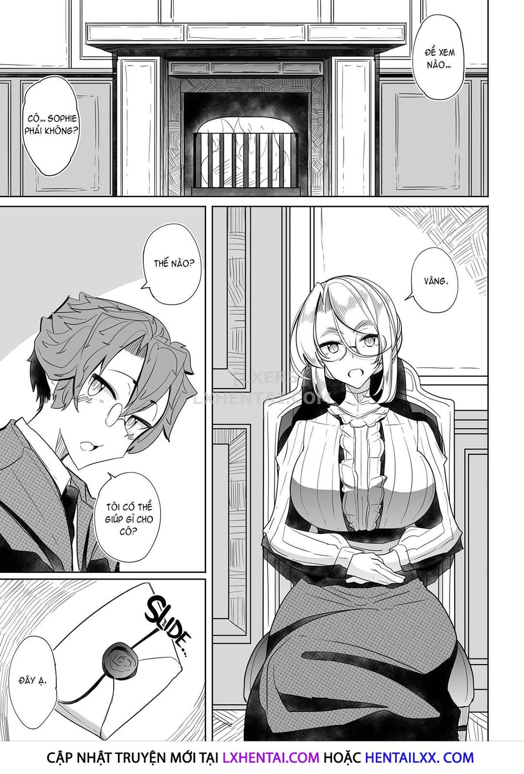 Nàng hầu gái Sophie với một quý ông Chap 01 - Page 7