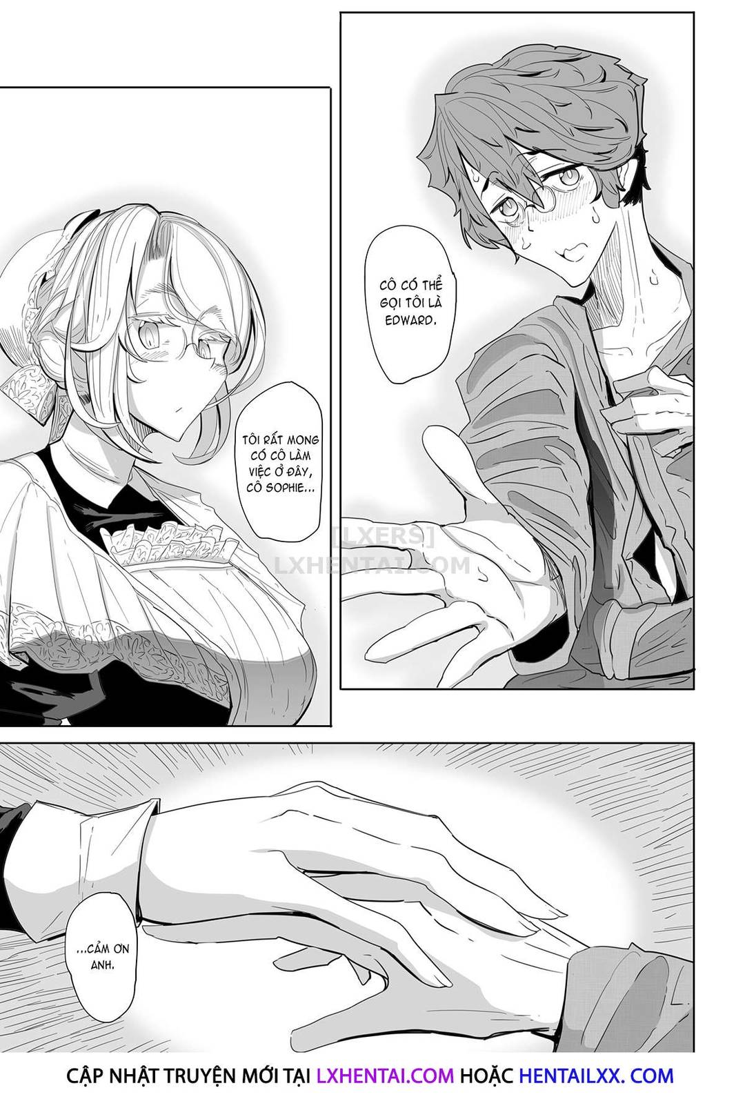 Nàng hầu gái Sophie với một quý ông Chap 01 - Page 57