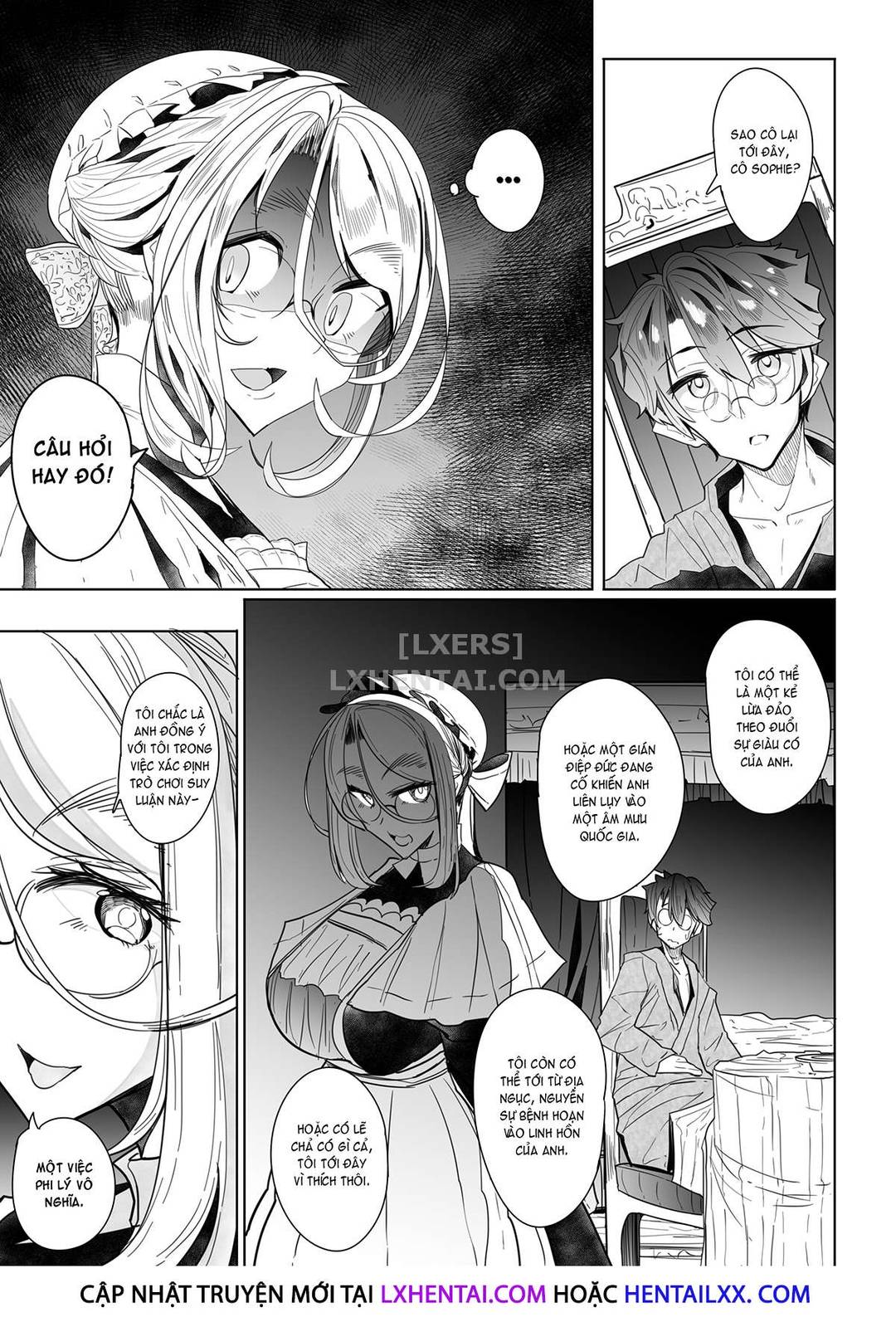 Nàng hầu gái Sophie với một quý ông Chap 02 - Page 9