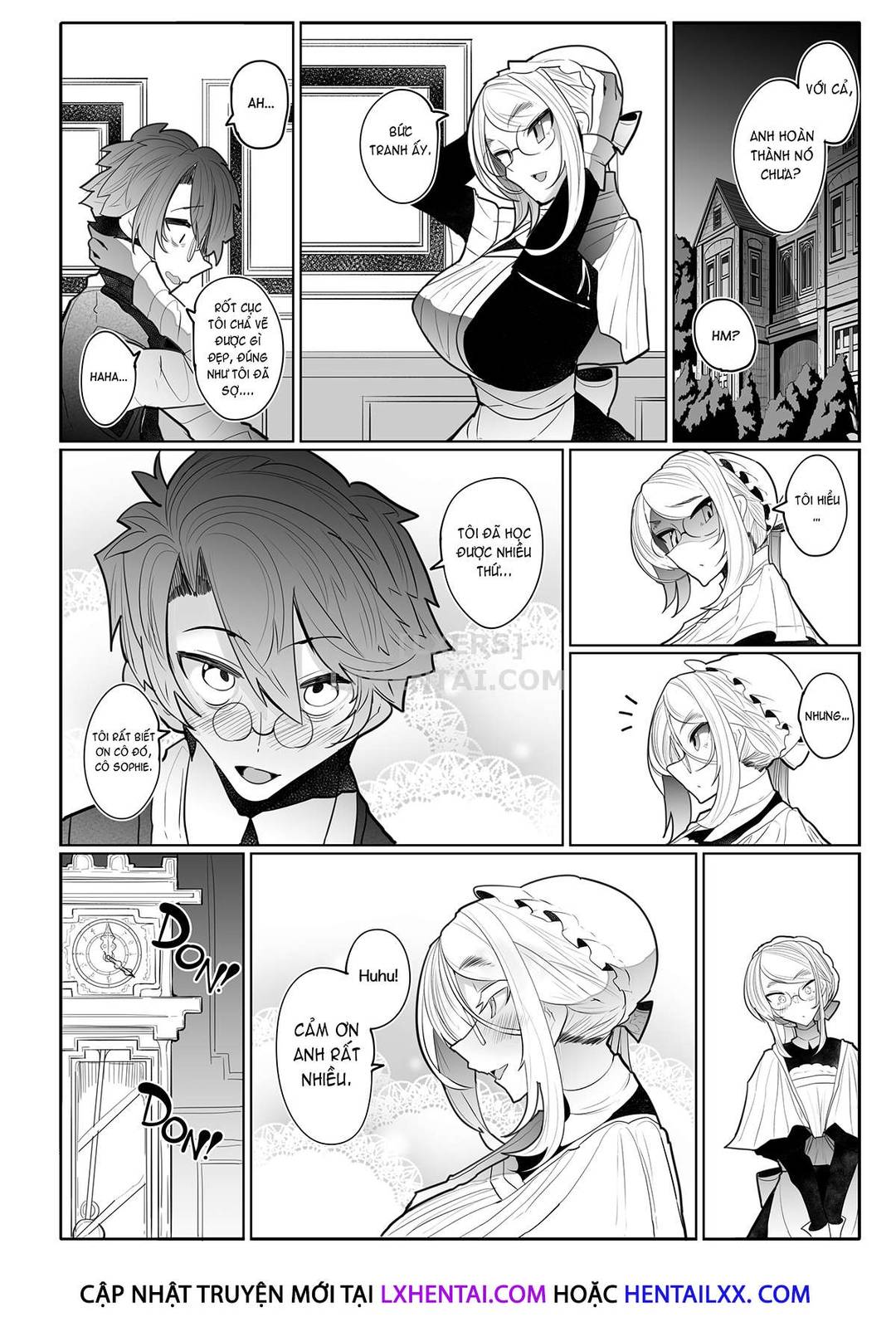 Nàng hầu gái Sophie với một quý ông Chap 03 - Page 53