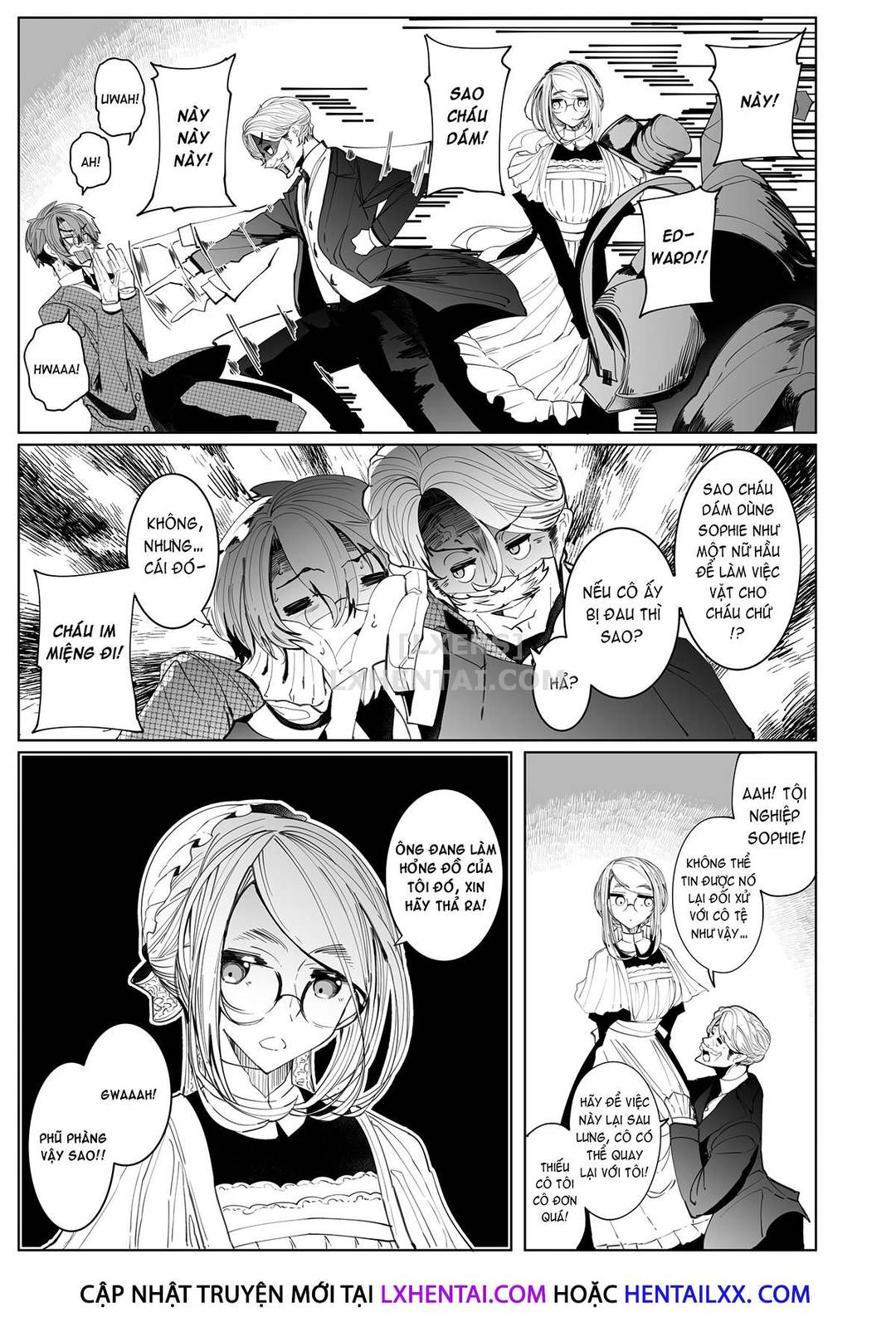 Nàng hầu gái Sophie với một quý ông Chap 04 - Page 7