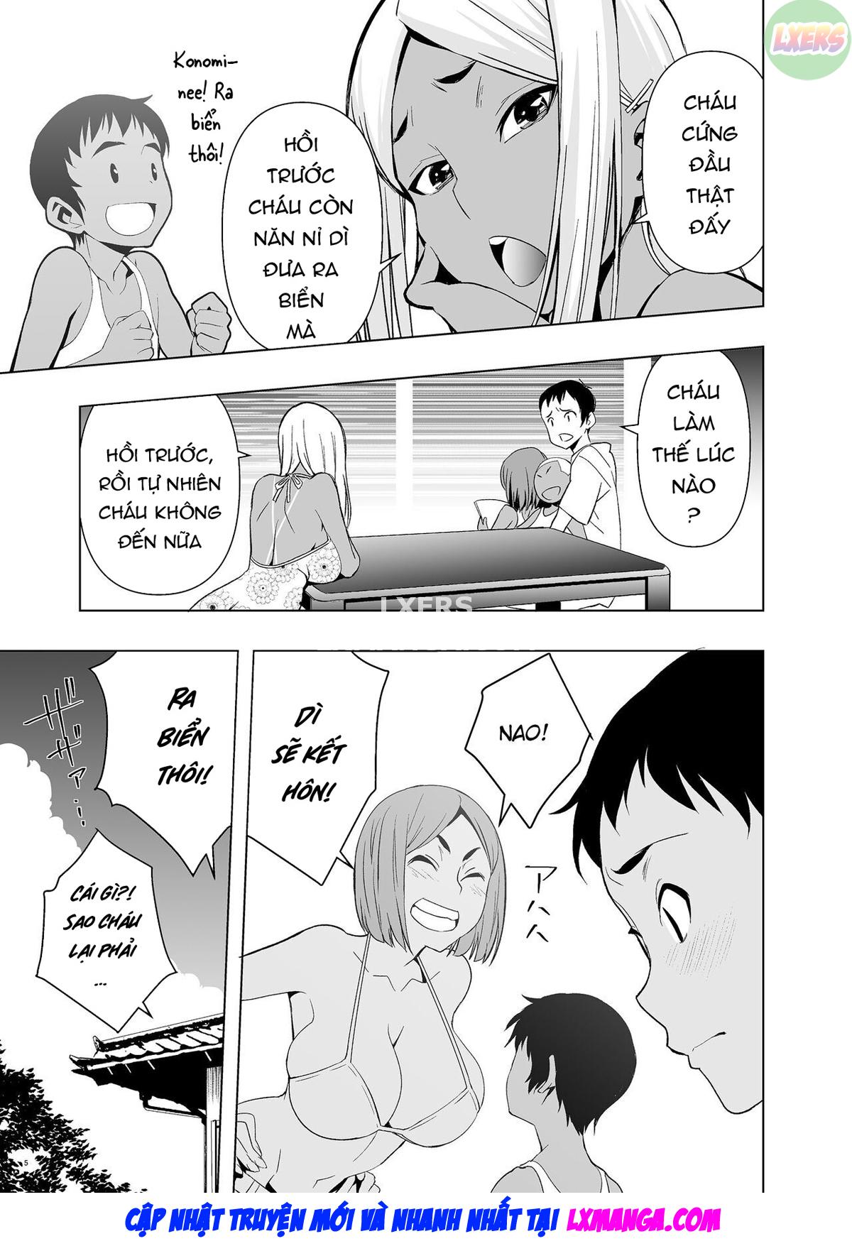 Natsuyasumi, Yanmama no Oba to Oneshot - Page 7