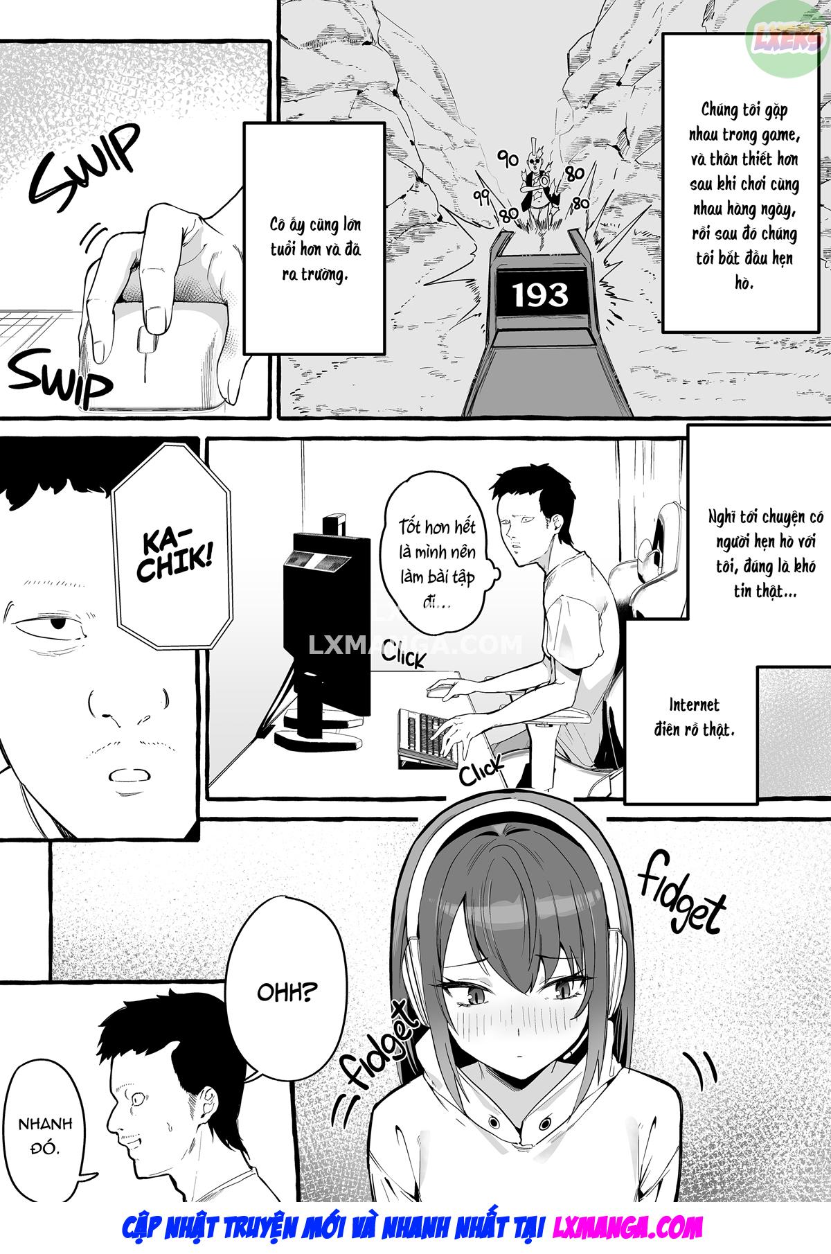 Net de Deatta Kyonyu Kanojo to Attara Shiboritoraremakutta Hanashi. Oneshot - Page 7