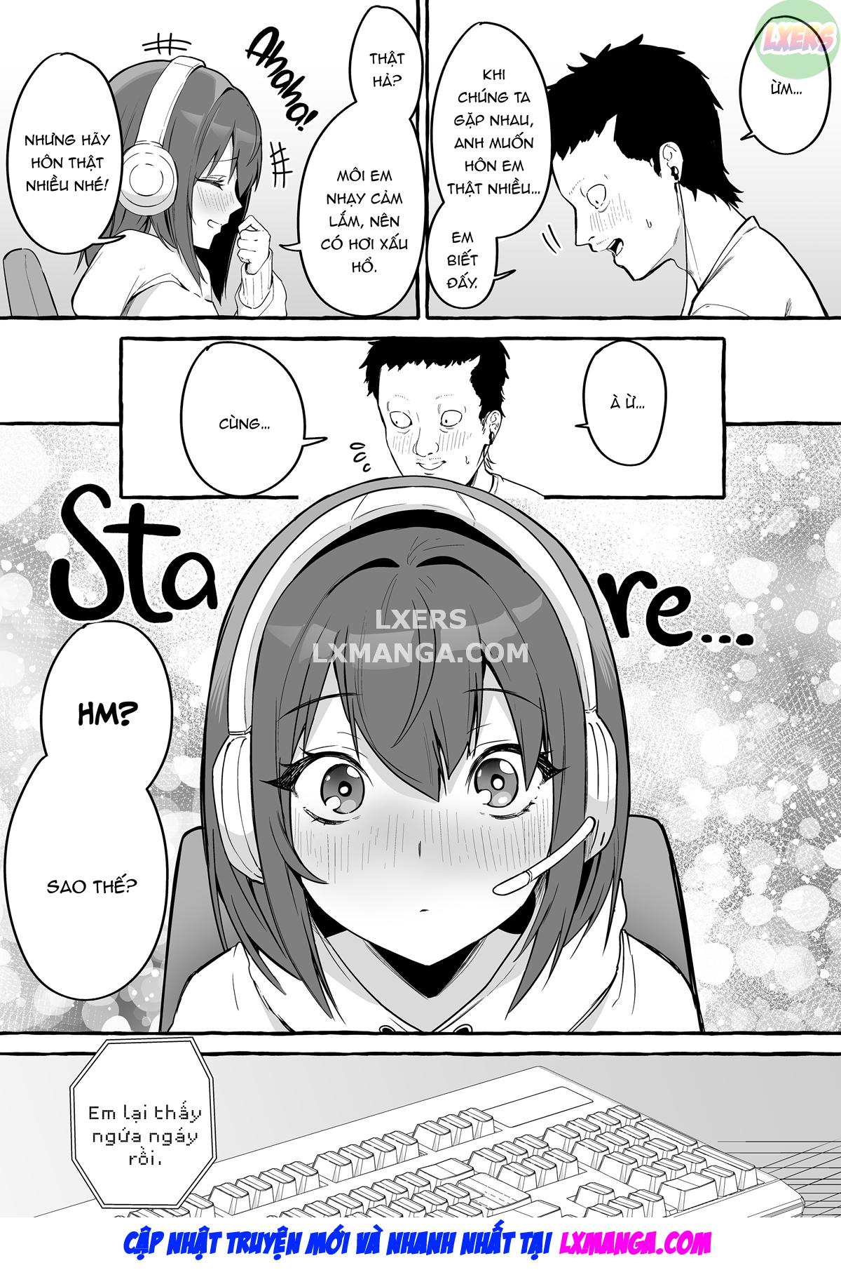 Net de Deatta Kyonyu Kanojo to Attara Shiboritoraremakutta Hanashi. Oneshot - Page 17