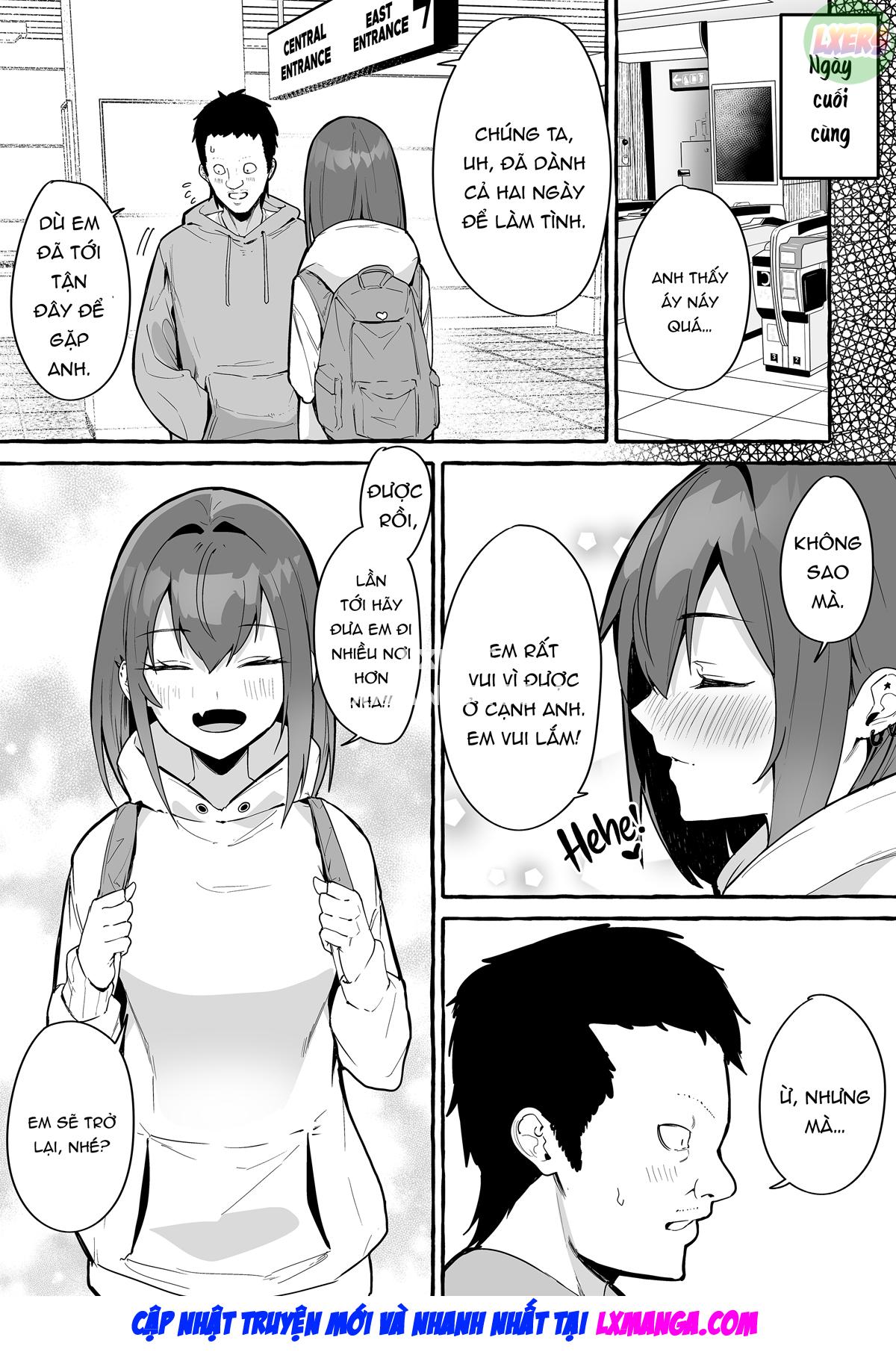 Net de Deatta Kyonyu Kanojo to Attara Shiboritoraremakutta Hanashi. Oneshot - Page 57