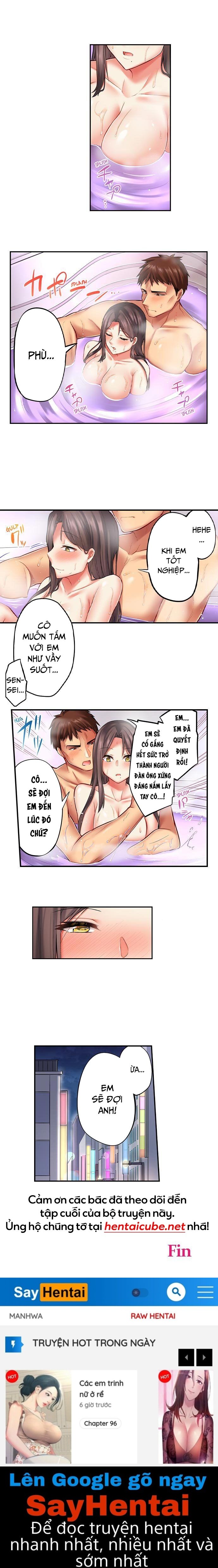 Nếu đã thấy vú cô rồi thì làm sao em không bú nó được đây… Chap 18 - END - Page 9