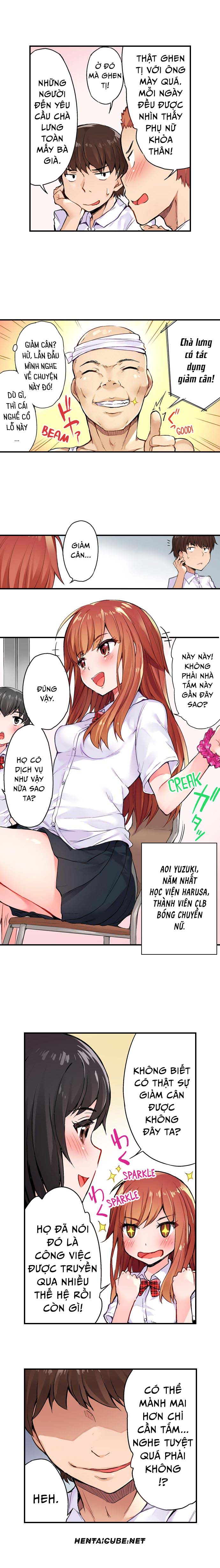 Nghề truyền thống kì cọ cơ thể con gái Chap 01-02 - Page 4