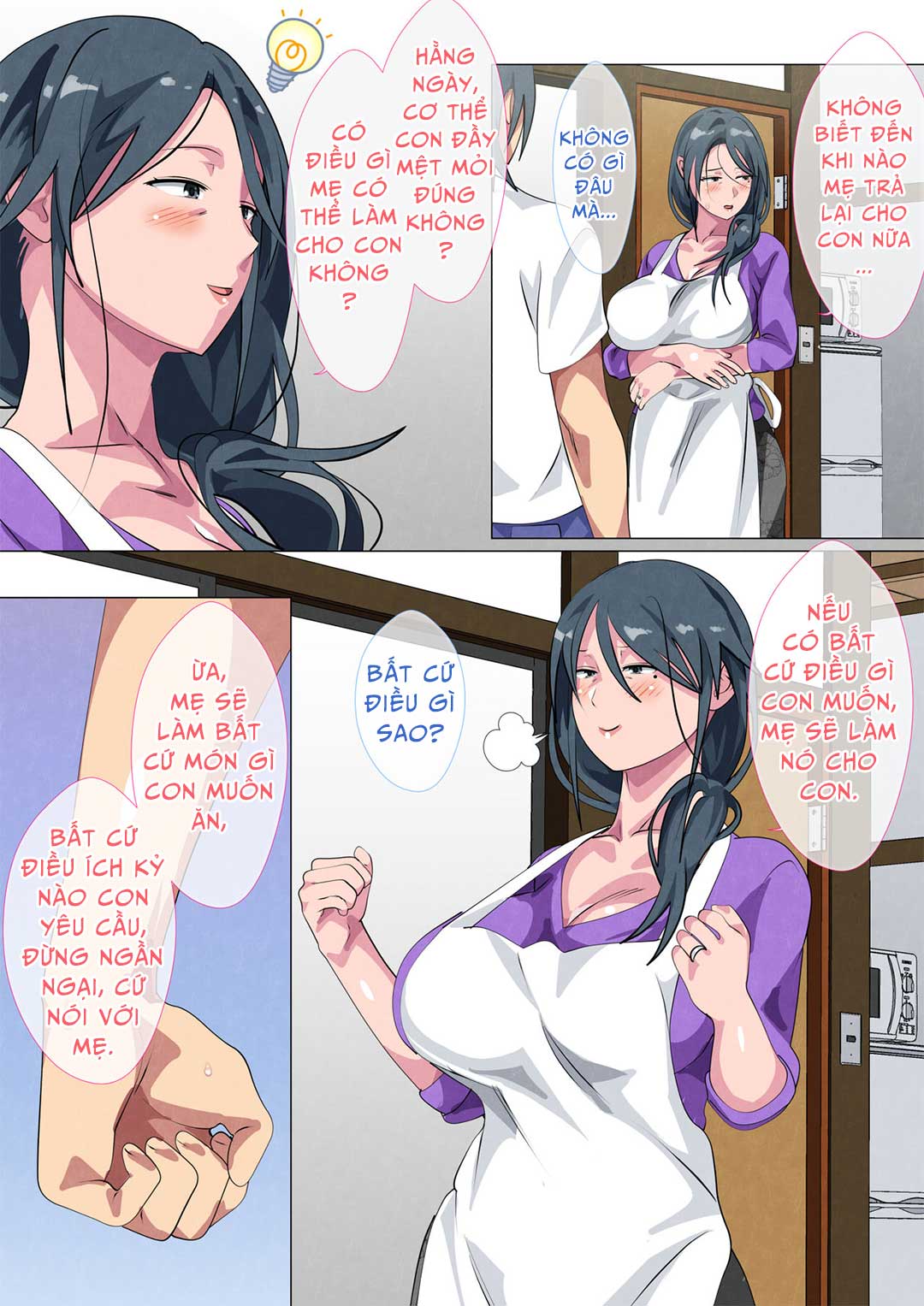 Người mẹ góa bụa Sayoko và con trai Part 01 - Page 20