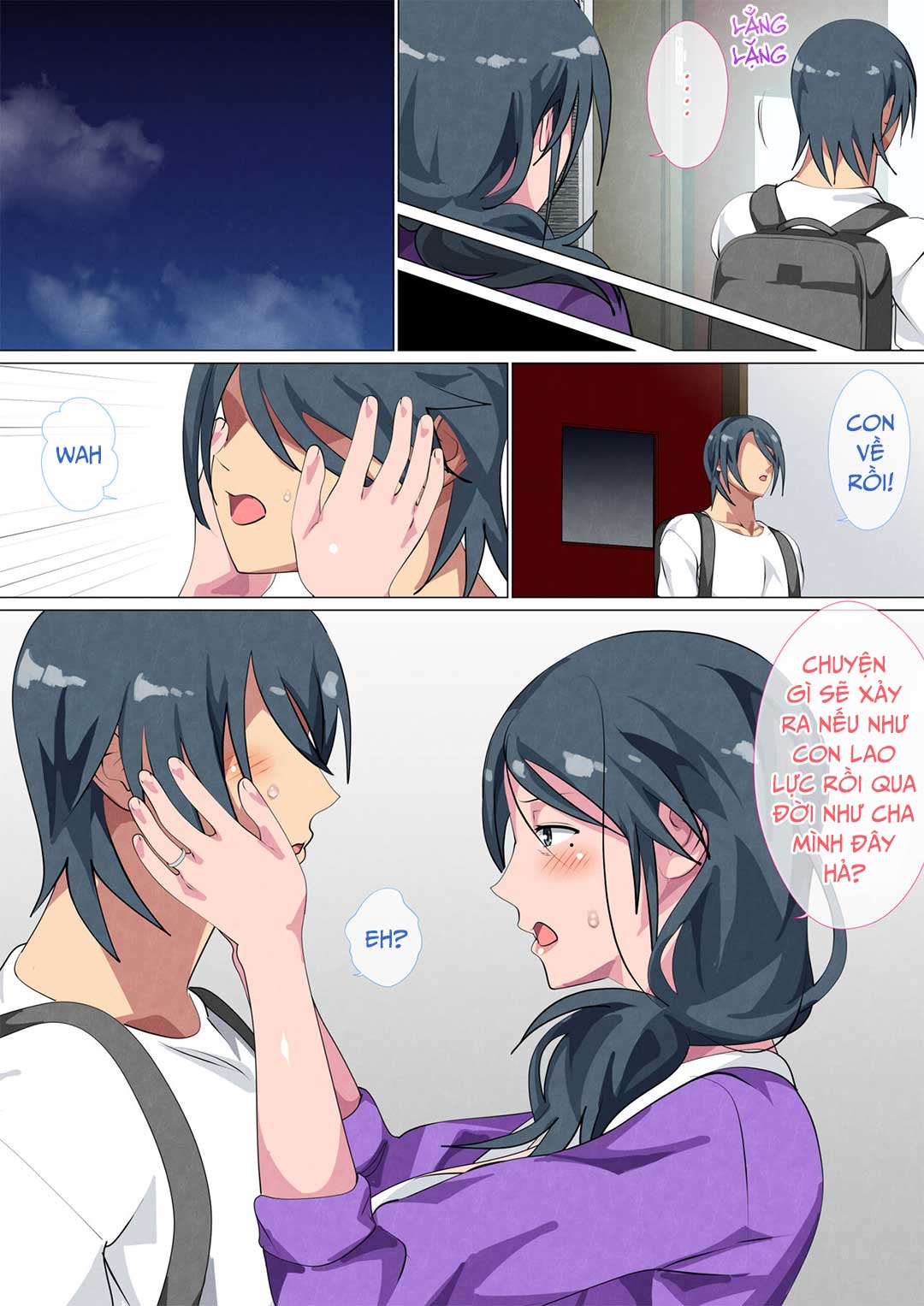 Người mẹ góa bụa Sayoko và con trai Part 01 - Page 24