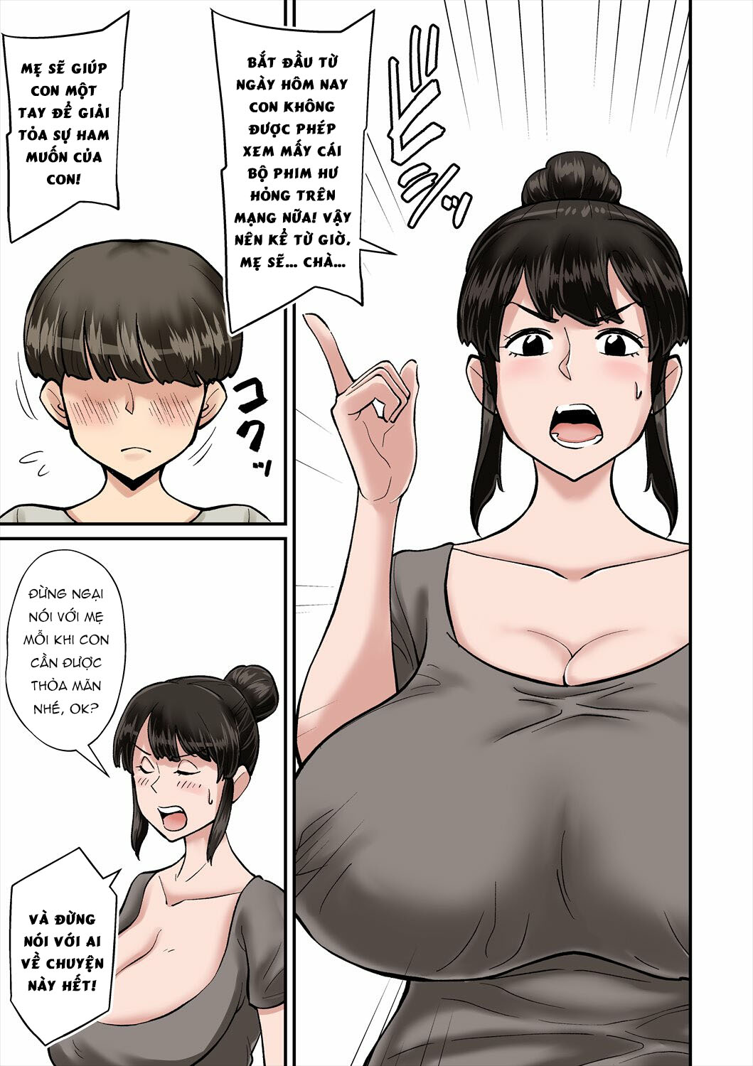 Người mẹ phát điên vì cặc con trai mình! Oneshot - Page 5