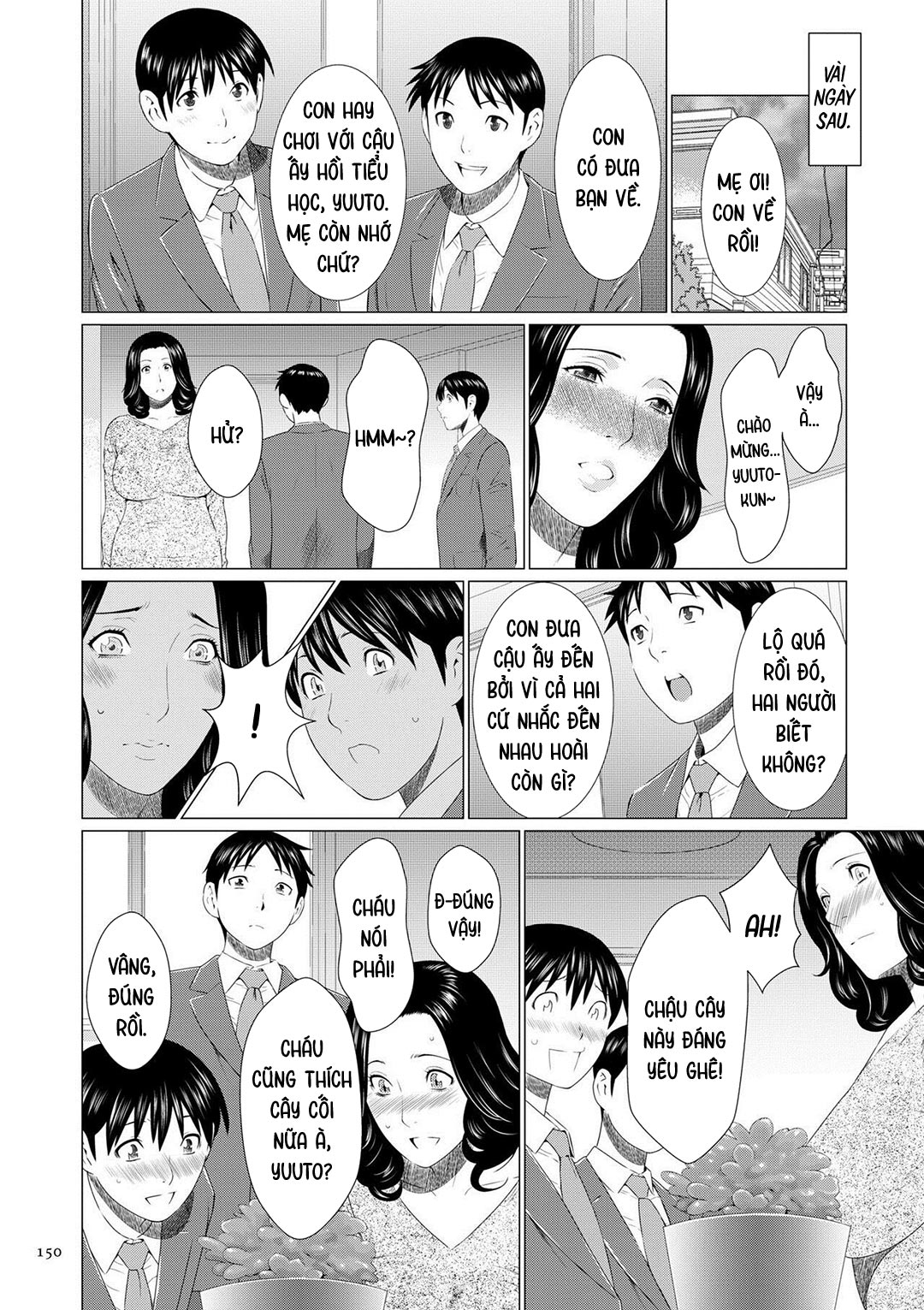 Người mẹ quan hệ với bạn con trai Oneshot - Page 7