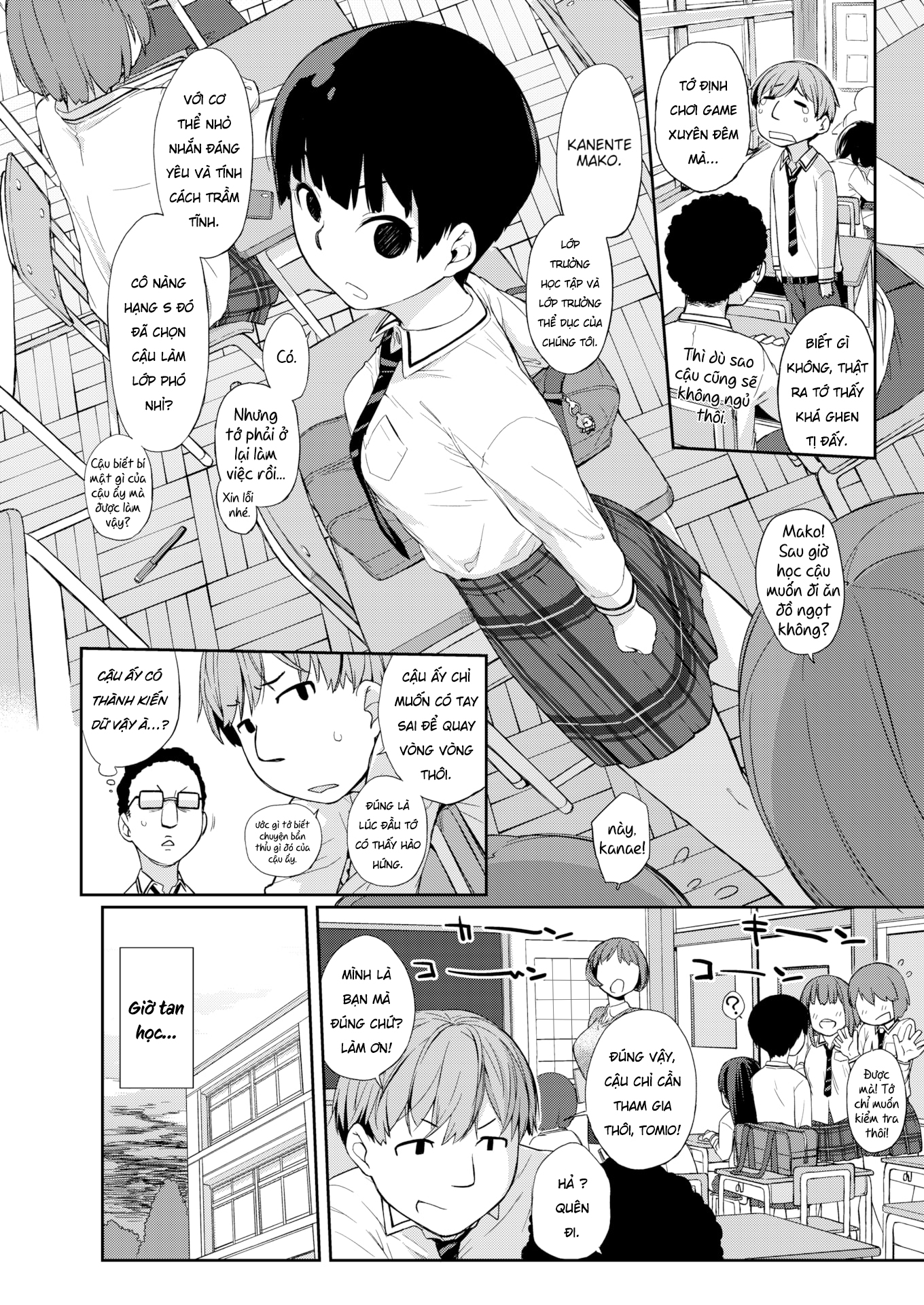 Nhỏ lớp trưởng kiêu kì thủ dâm ở chỗ tôi. Chapter 1 - Page 4