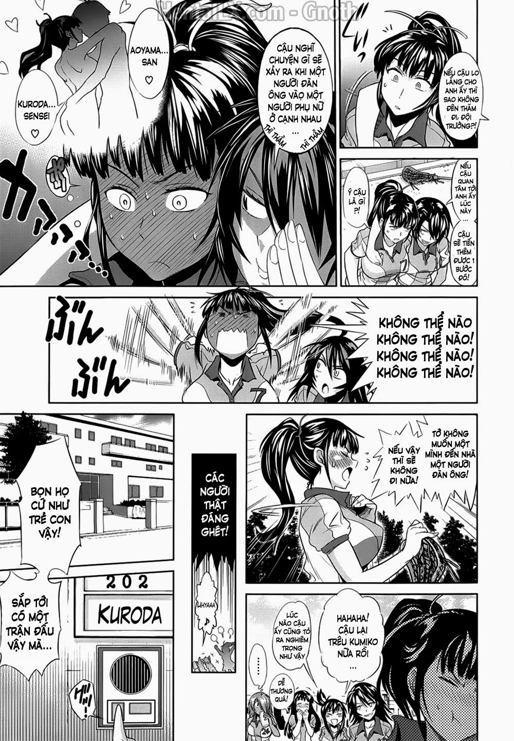 Những cô nàng ở clb bóng vợt + Sau 2 năm Chapter 3 - Page 10