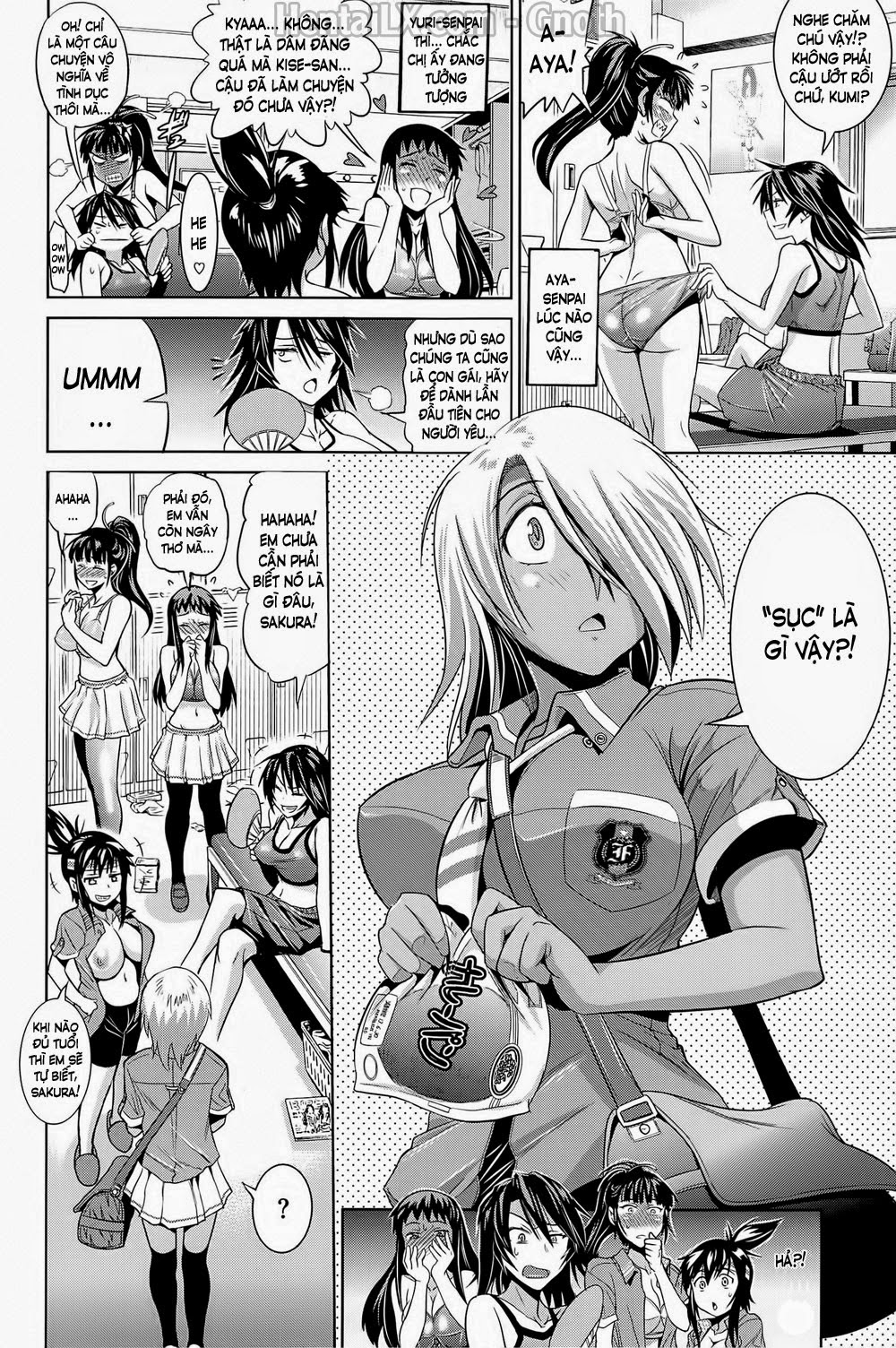 Những cô nàng ở clb bóng vợt + Sau 2 năm Chapter 4 - Page 3