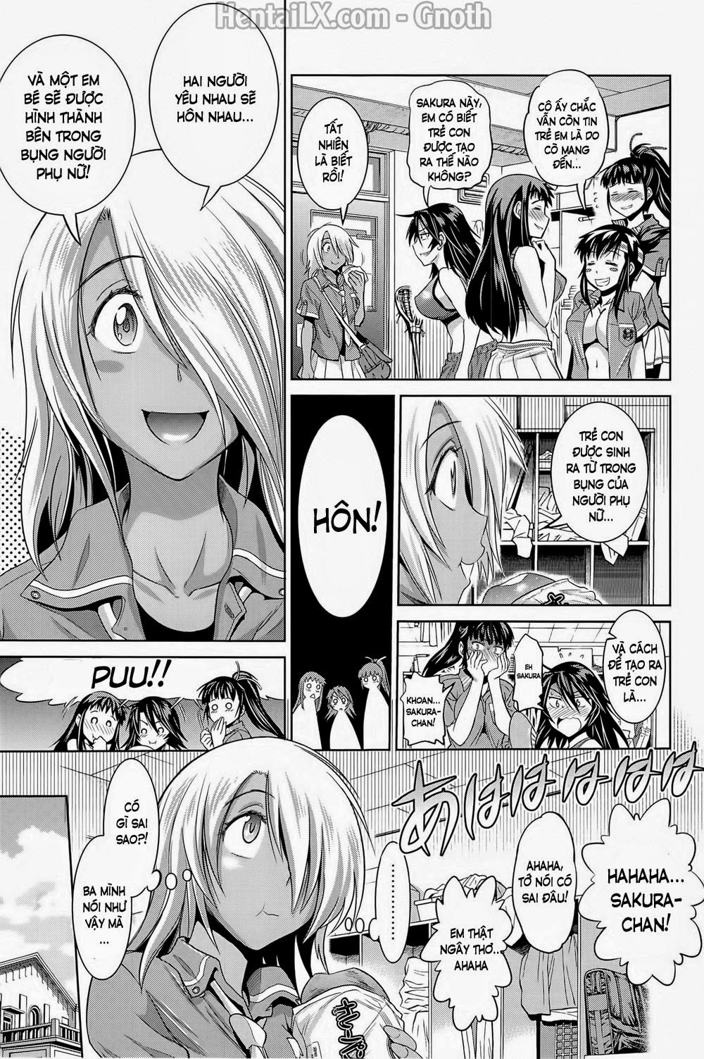 Những cô nàng ở clb bóng vợt + Sau 2 năm Chapter 4 - Page 4