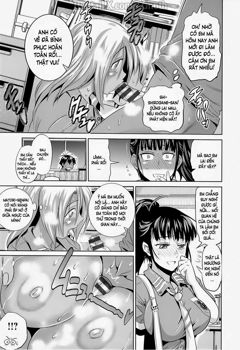 Những cô nàng ở clb bóng vợt + Sau 2 năm Chapter 4 - Page 14