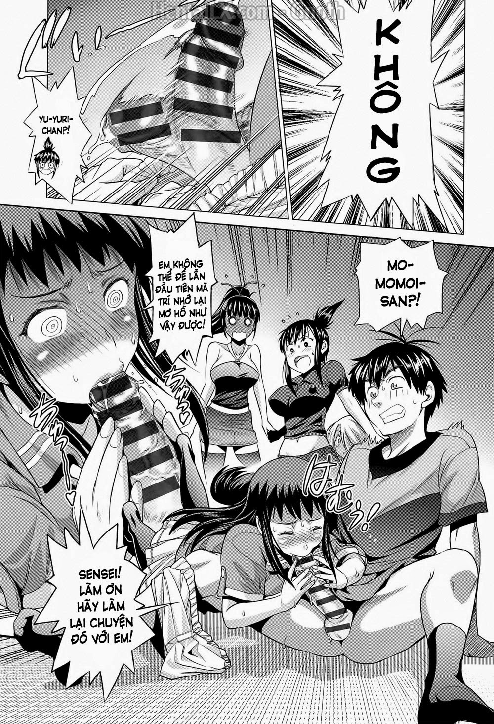 Những cô nàng ở clb bóng vợt + Sau 2 năm Chapter 5 - Page 10