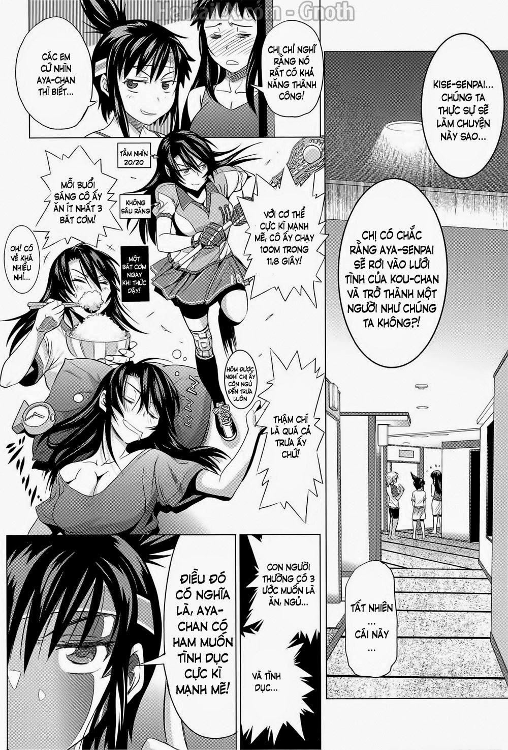 Những cô nàng ở clb bóng vợt + Sau 2 năm Chapter 6 - Page 5