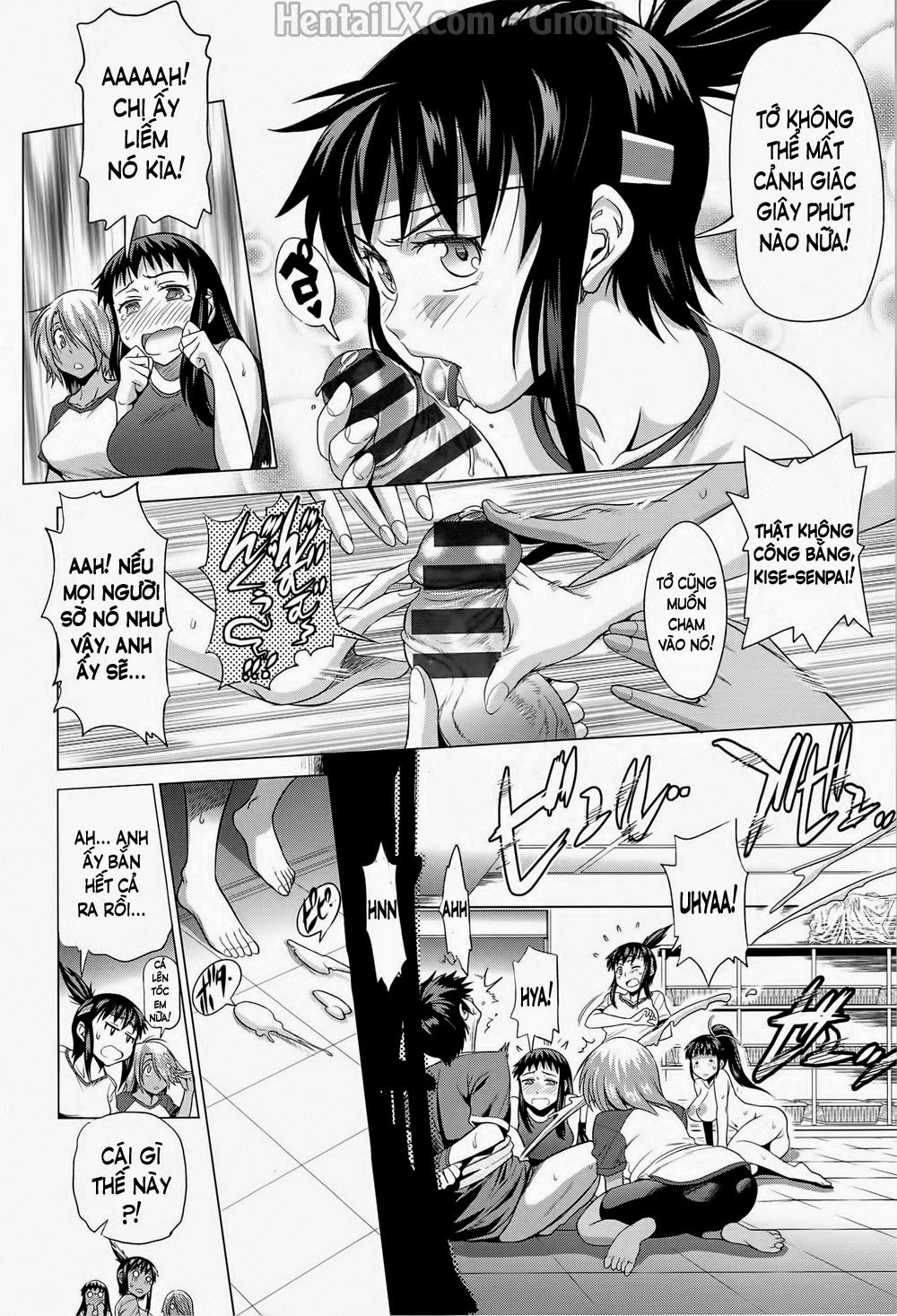 Những cô nàng ở clb bóng vợt + Sau 2 năm Chapter 6 - Page 11