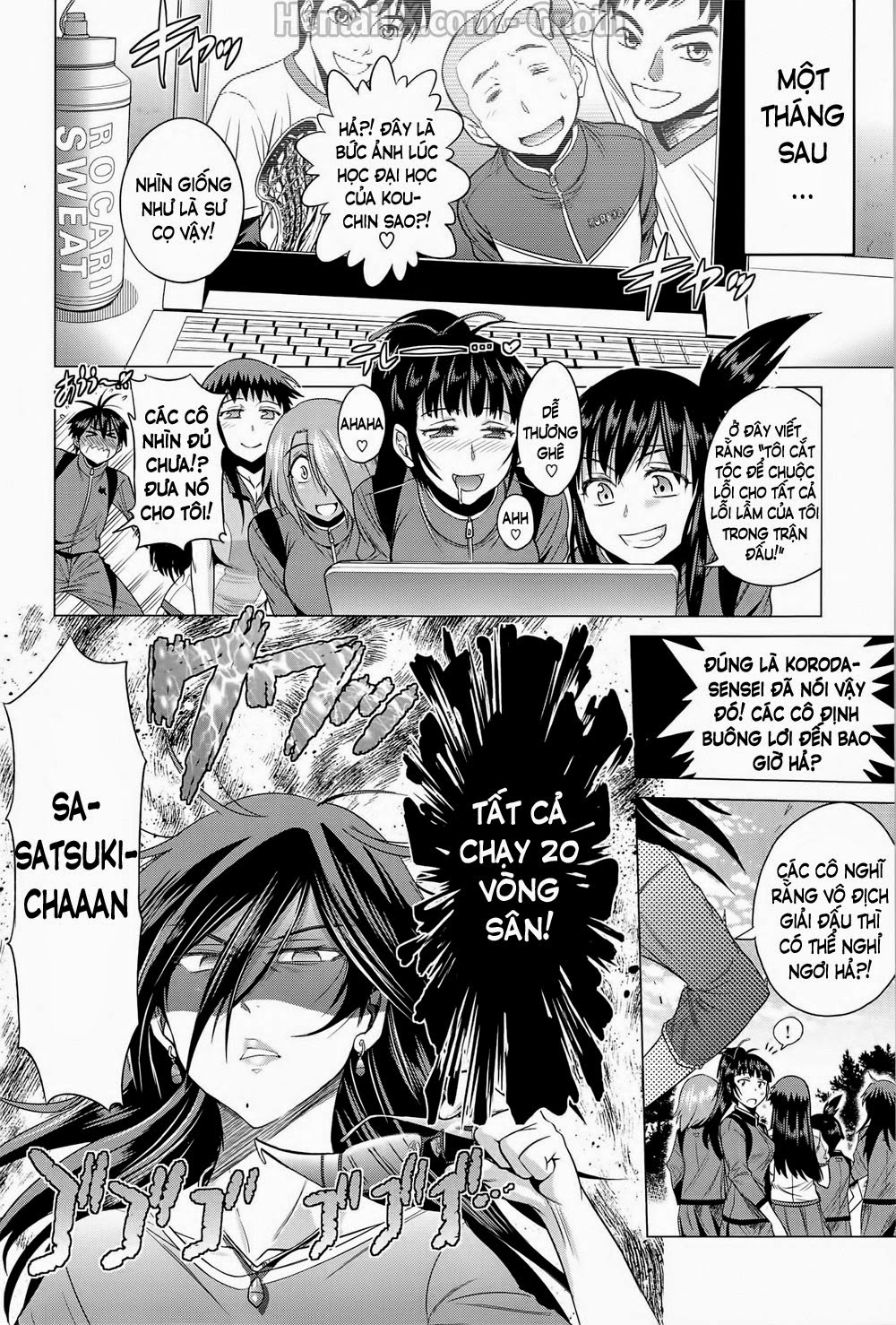 Những cô nàng ở clb bóng vợt + Sau 2 năm Chapter 7 - Page 21