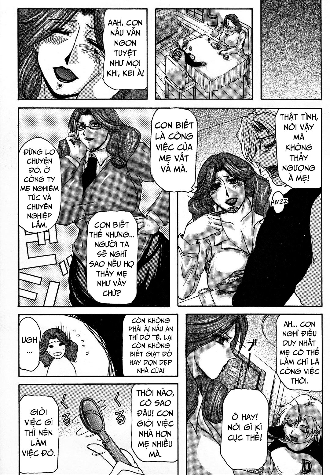 Những người mẹ hàng khủng Chap 06 - Mẹ không biết làm gì cả! - Page 3