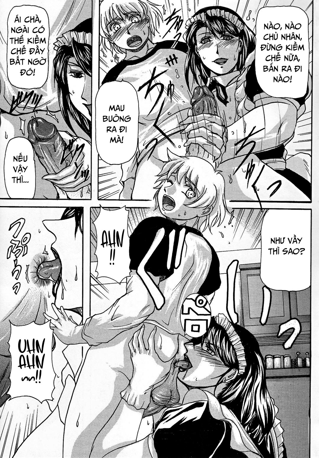 Những người mẹ hàng khủng Chap 07 - Mẹ làm ở tiệm coffee hầu gái á? - Page 9